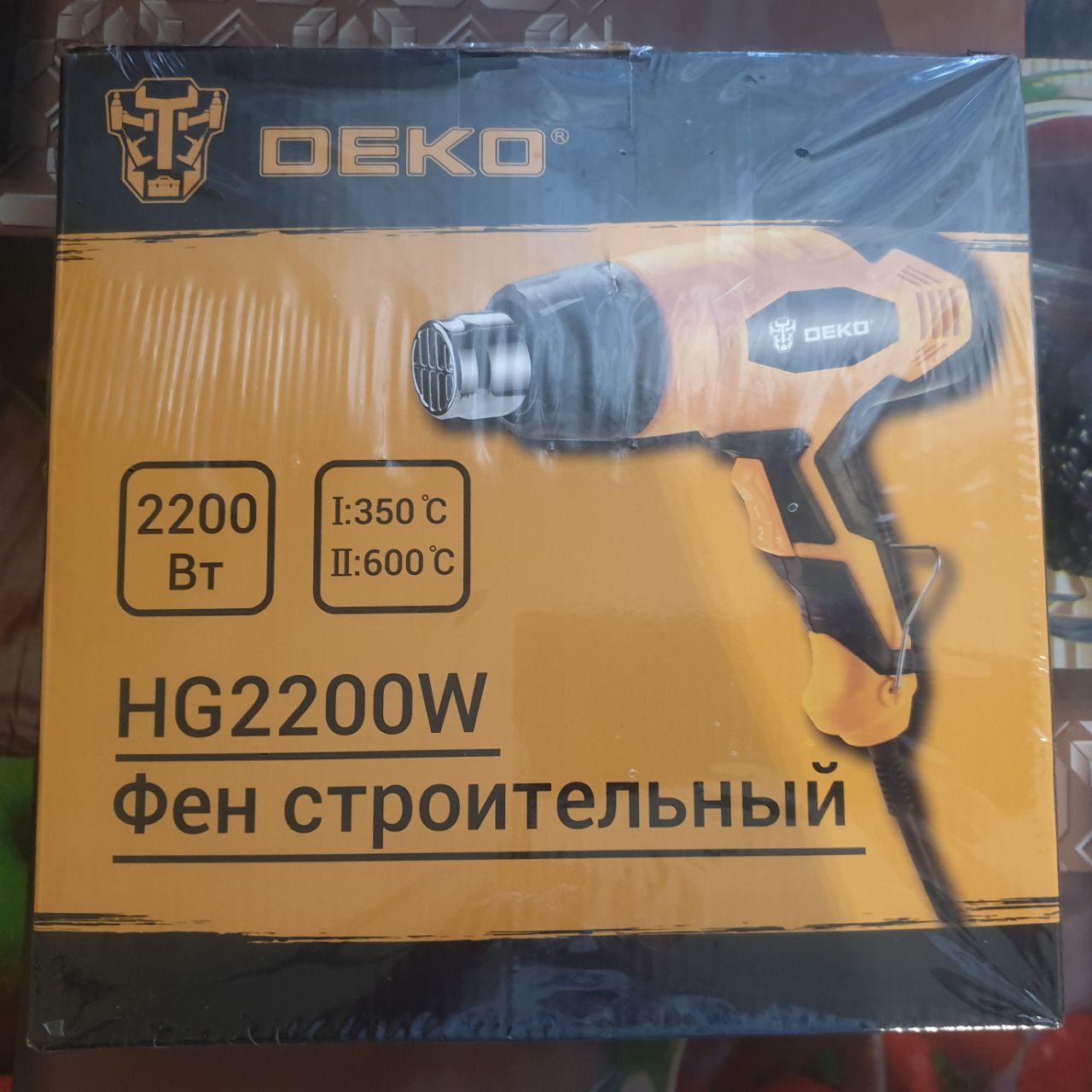 Фен строительный сетевой DEKO HG2200W 063-4200 - отзывы покупателей на  Мегамаркет | 600003170869