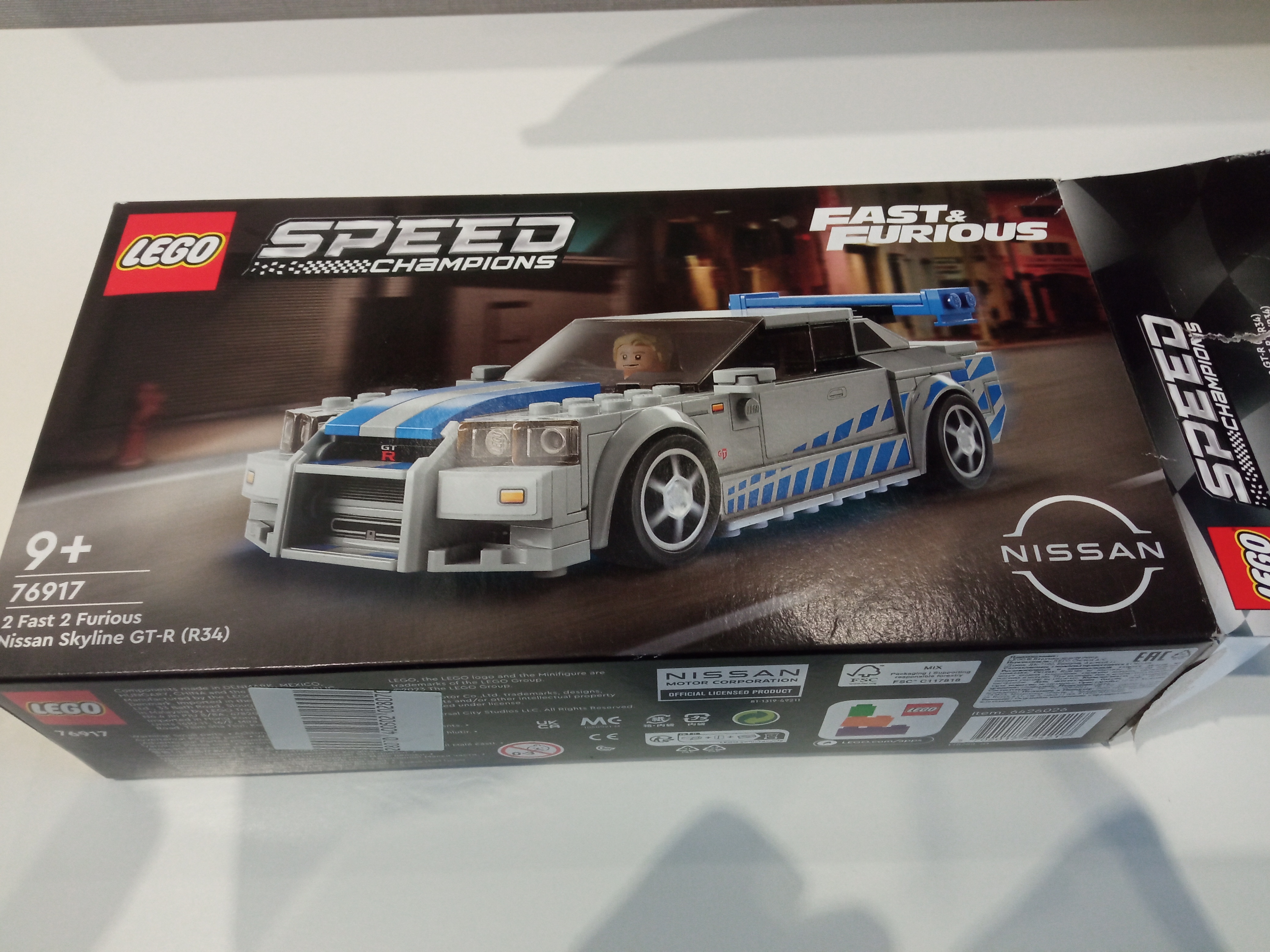 Lego nissan skyline gtr hot sale r34