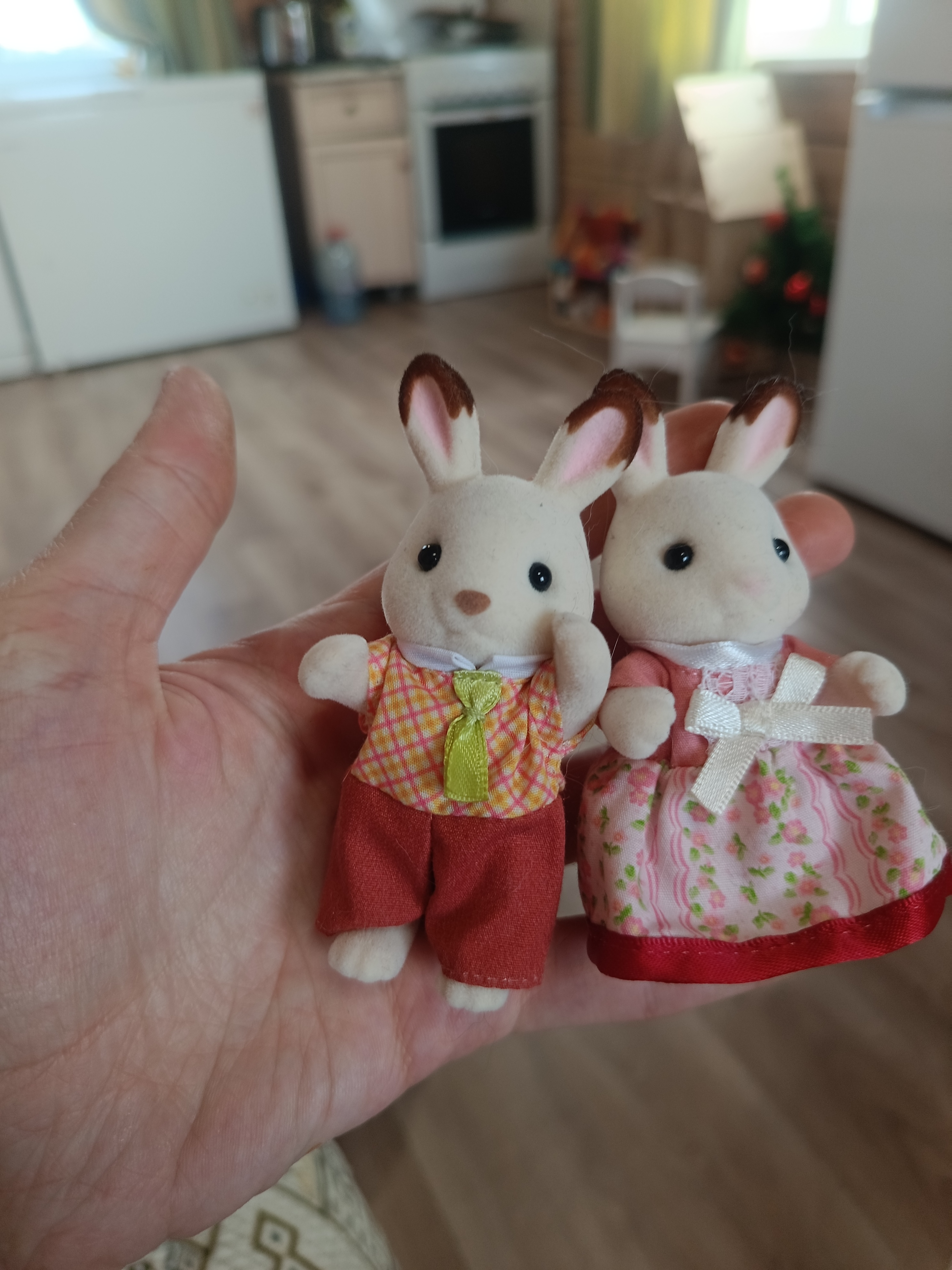 Отзывы о игровой набор Sylvanian Families Семейство Шоколадных кроликов  5655 - отзывы покупателей на Мегамаркет | игровые наборы и фигурки 5655 -  600009376741