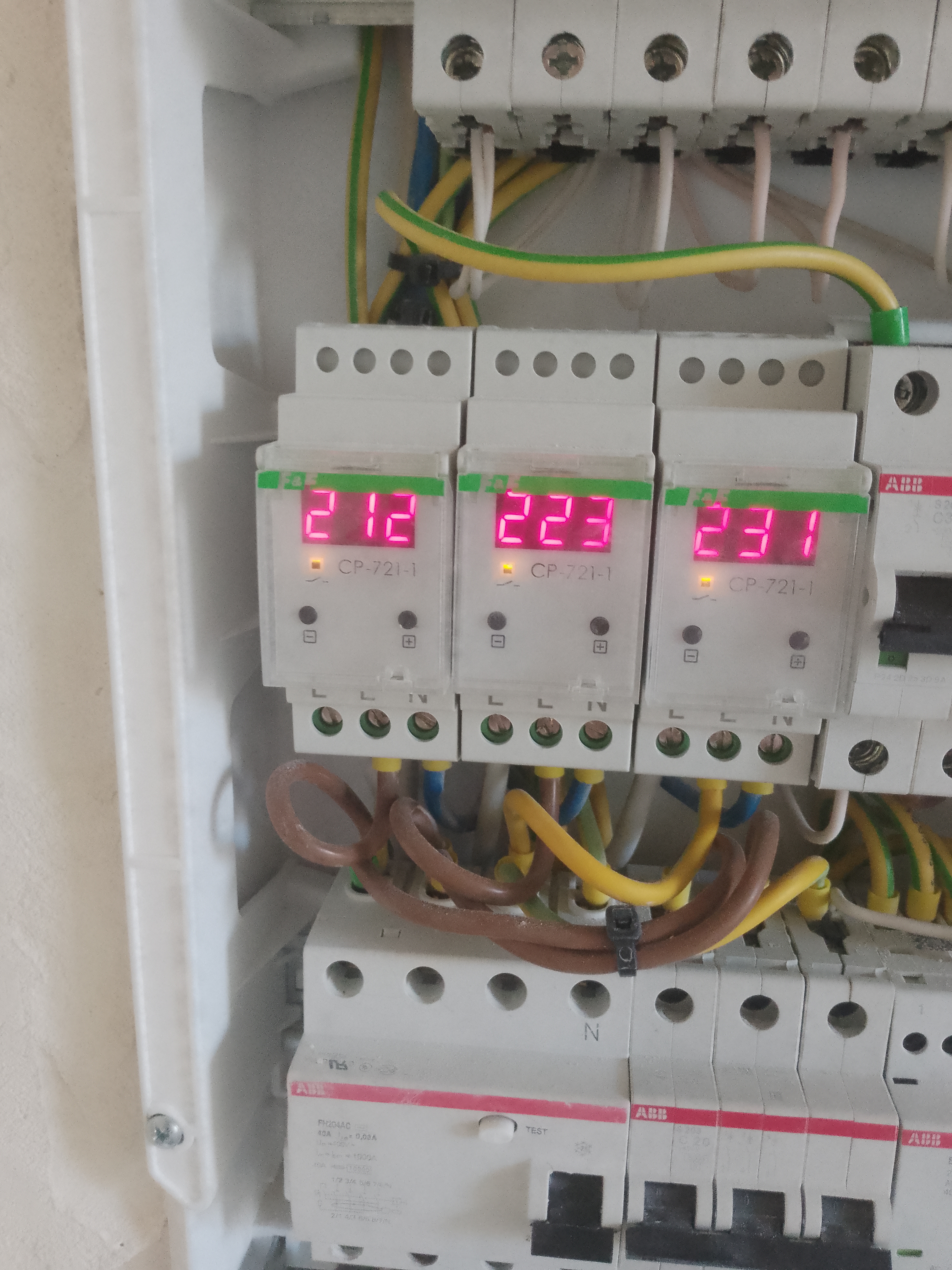 Критическое напряжение в сети