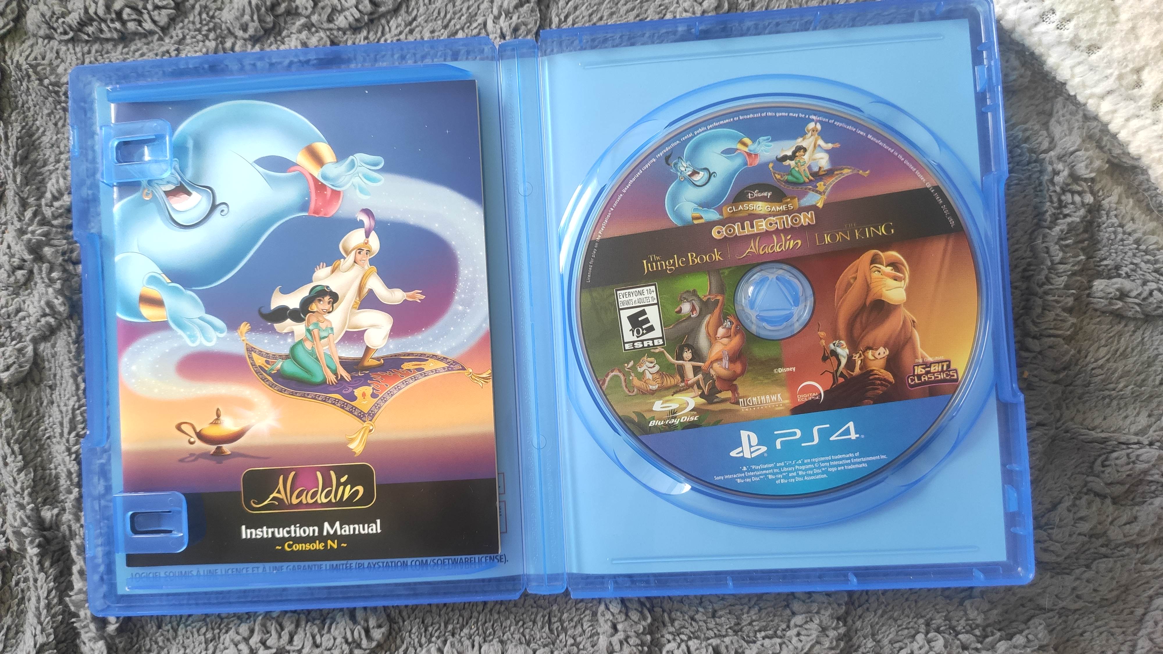 Игра Disney Classic Games: The Jungle Book, Aladdin and The Lion King (PS4)  - купить в Москве, цены в интернет-магазинах Мегамаркет