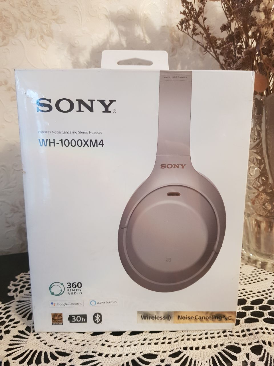 Беспроводные наушники Sony WH-1000XM4 Silver, купить, цены в  интернет-магазинах на Мегамаркет