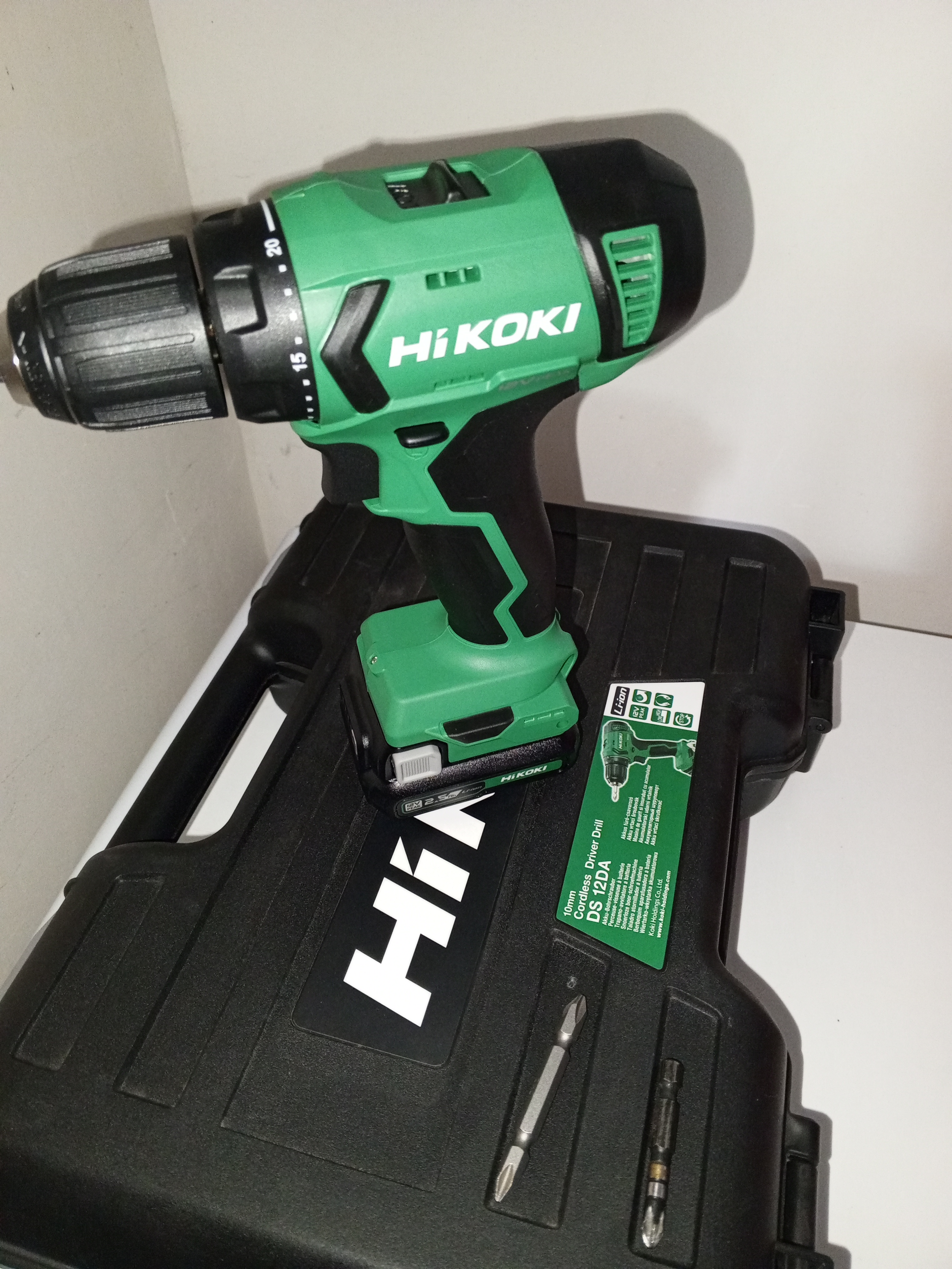 Аккумуляторная Дрель Шуруповерт Hikoki Ds12da Ds12darfz Купить