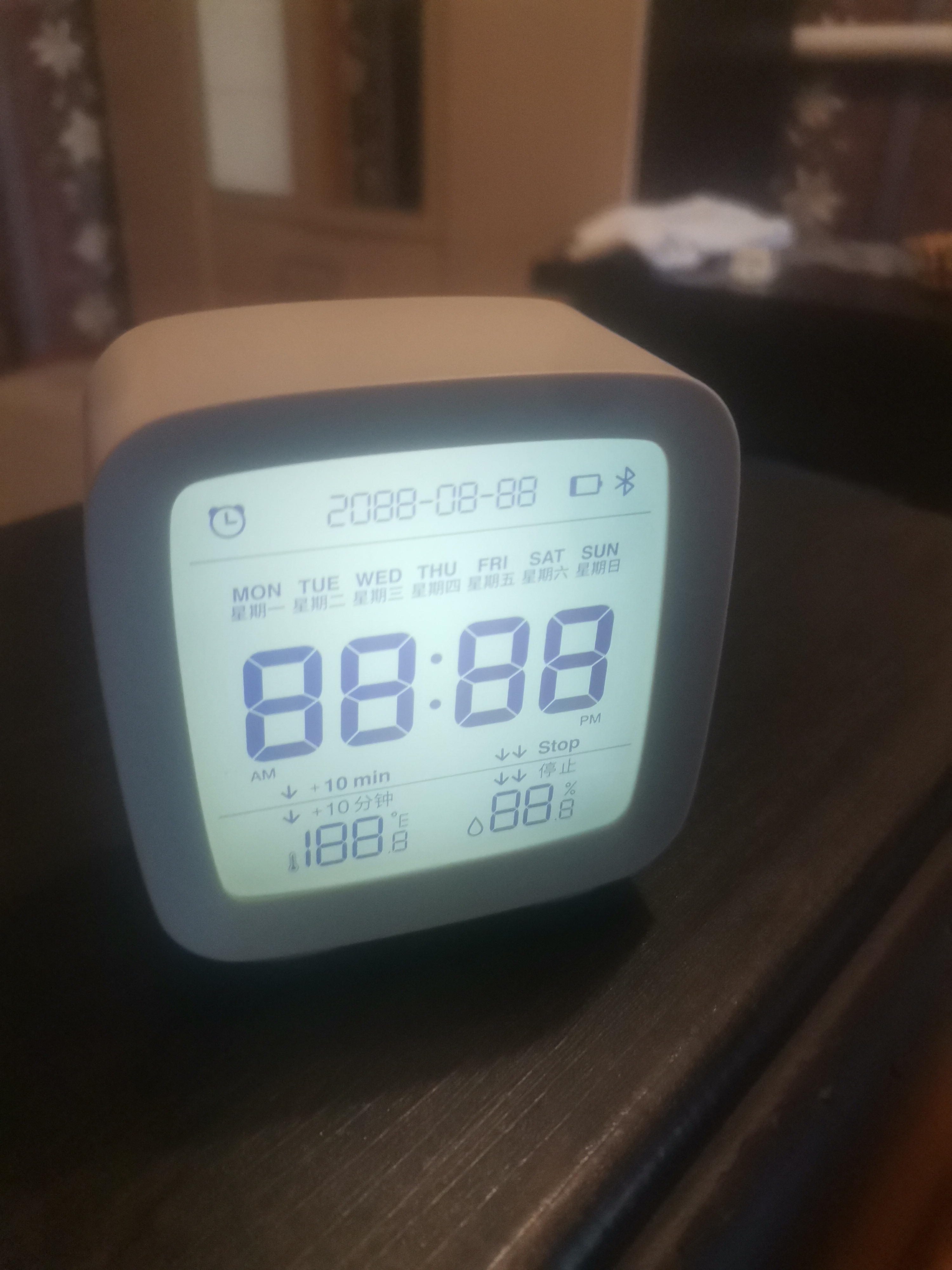 Умный будильник Qingping Bluetooth Alarm Clock Бежевый - отзывы покупателей  на Мегамаркет | 600001919016