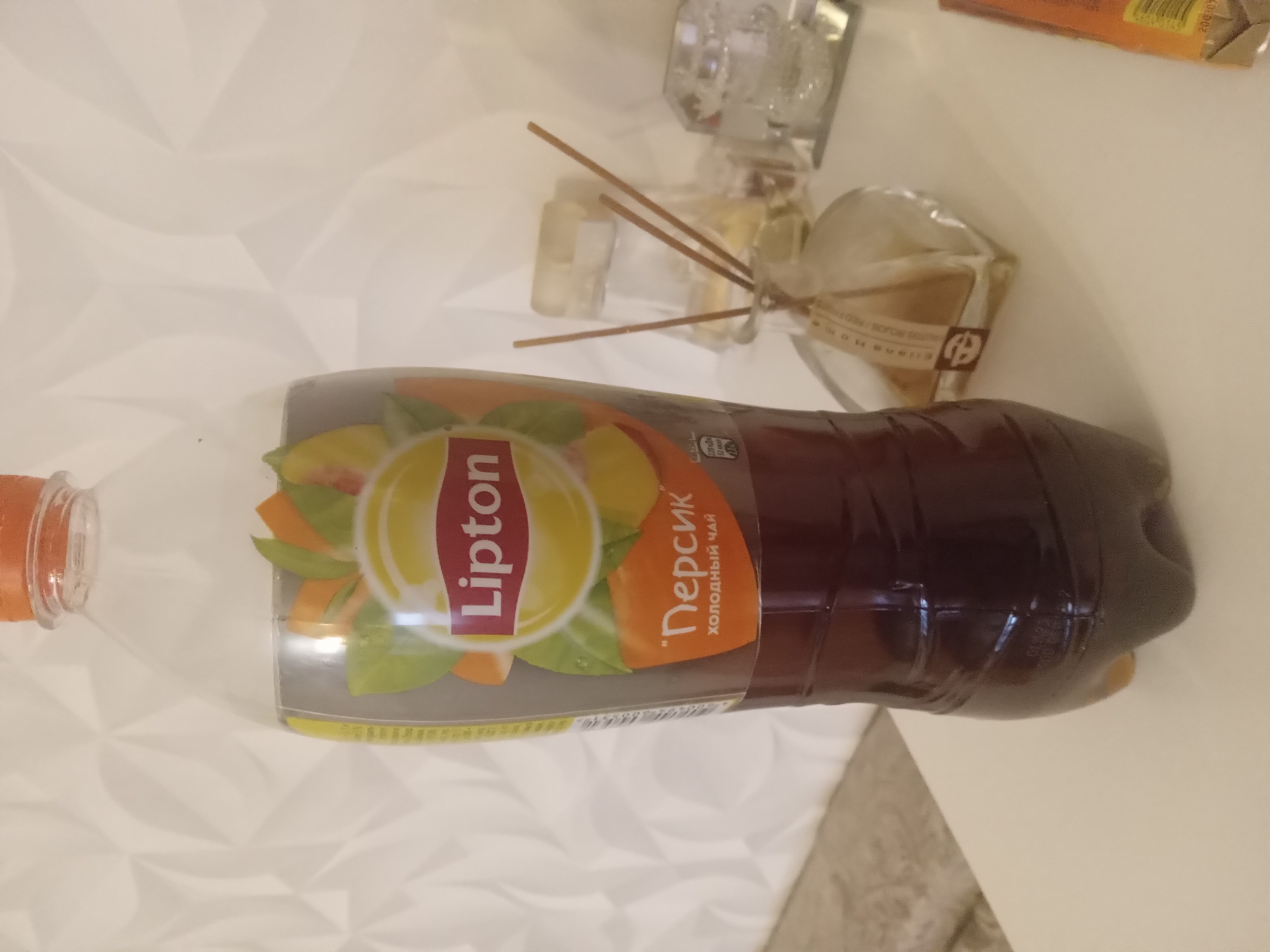 Чай черный Lipton персик 1 л - отзывы покупателей на маркетплейсе  Мегамаркет | Артикул: 100023688553