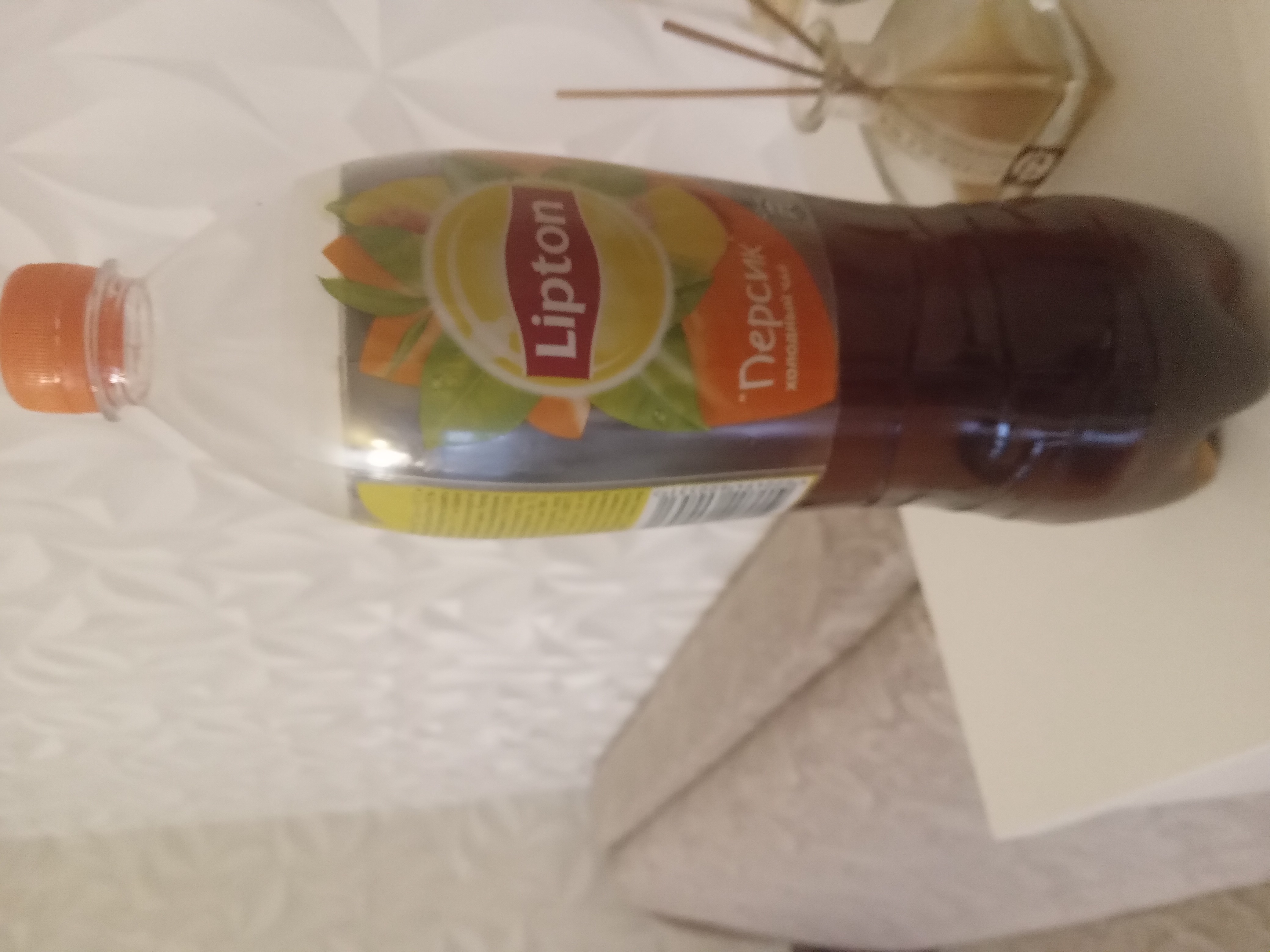 Чай черный Lipton персик 1 л - отзывы покупателей на маркетплейсе  Мегамаркет | Артикул: 100023688553