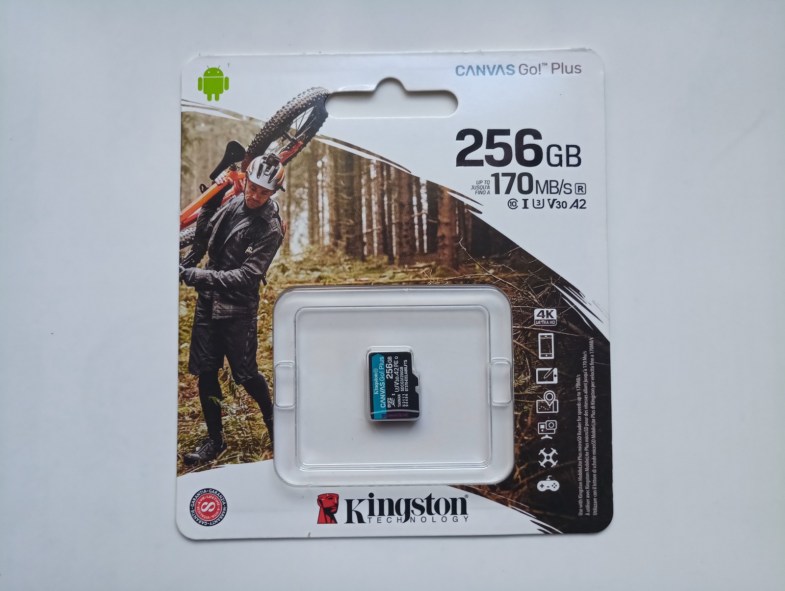 Карта памяти Kingston 256GB Canvas Go! Plus 170R (SDCG3/256GBSP) - отзывы  покупателей на маркетплейсе Мегамаркет | Артикул: 100026781750