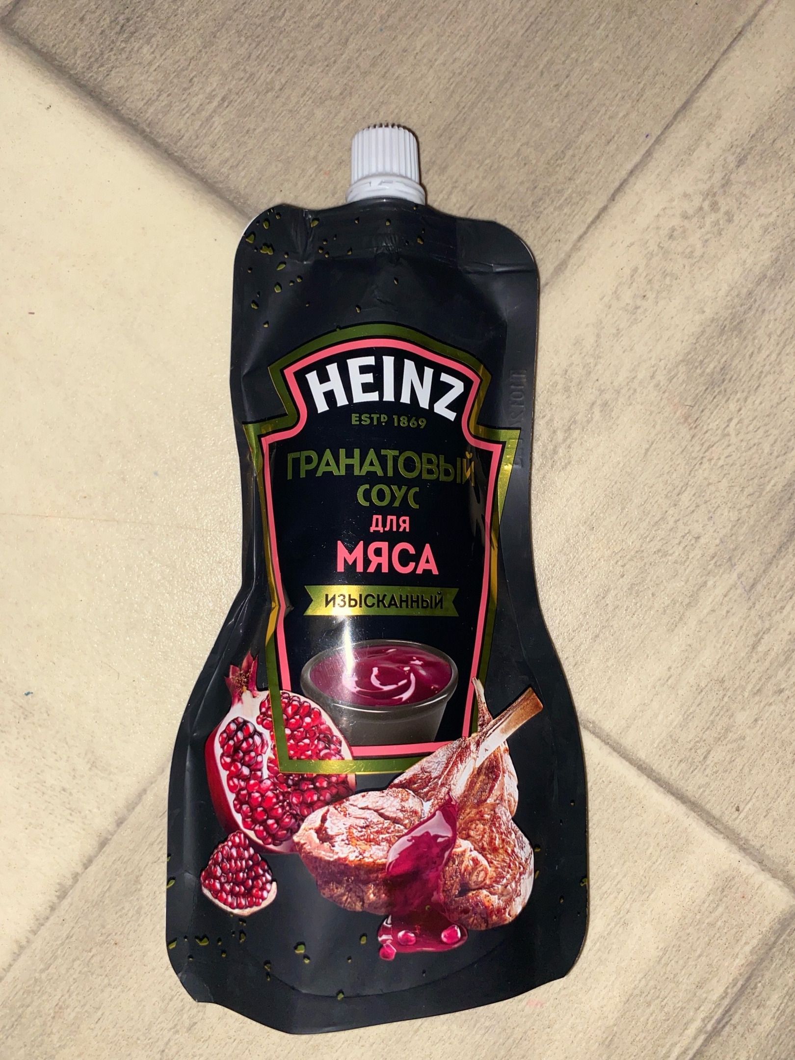 Соус Heinz для мяса, гранатовый, 200 г - отзывы покупателей на маркетплейсе  Мегамаркет | Артикул: 100050954731