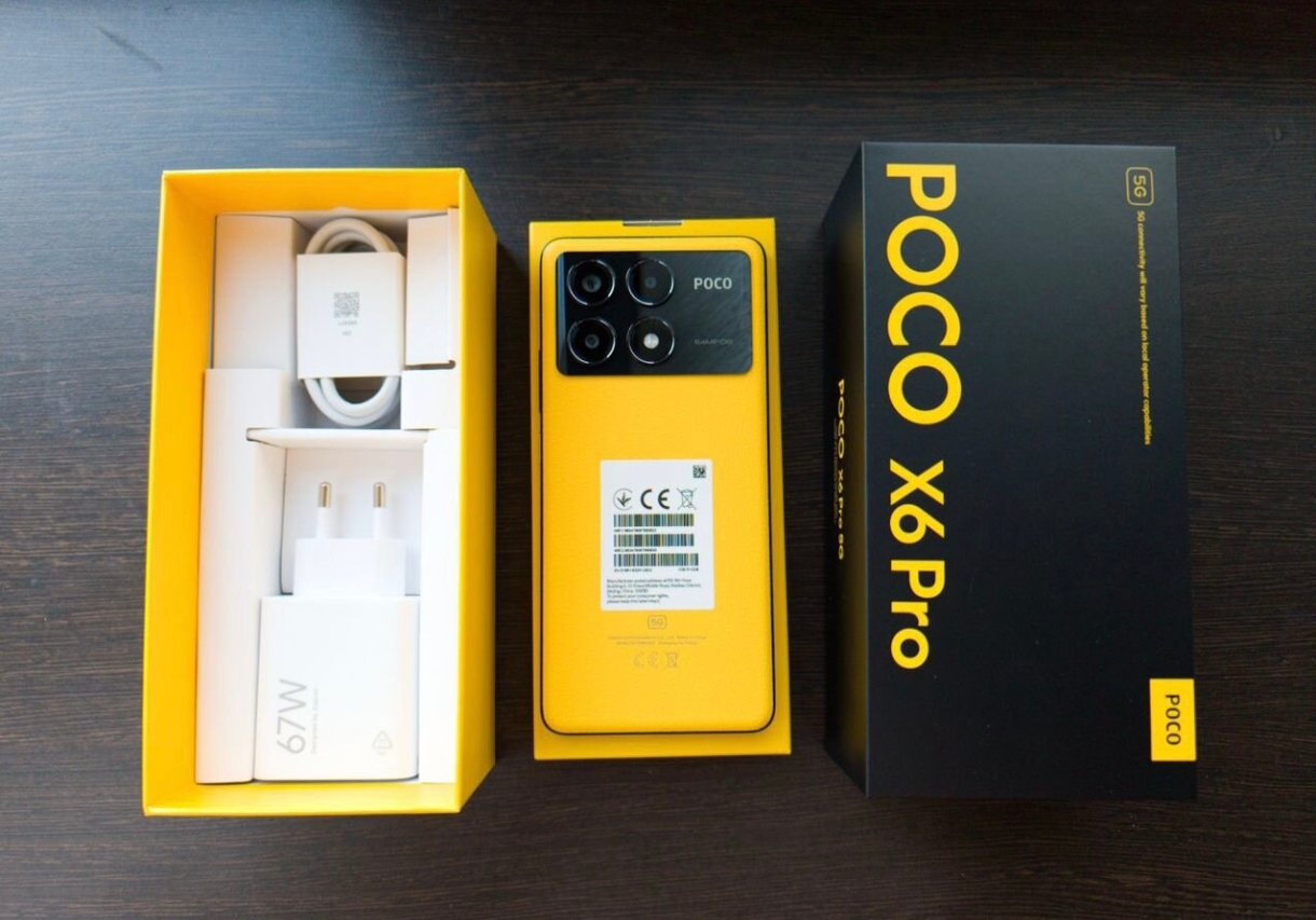 Смартфон POCO X6 Pro 5G 12Gb/512Gb Yellow - отзывы покупателей на  Мегамаркет | 600015342522