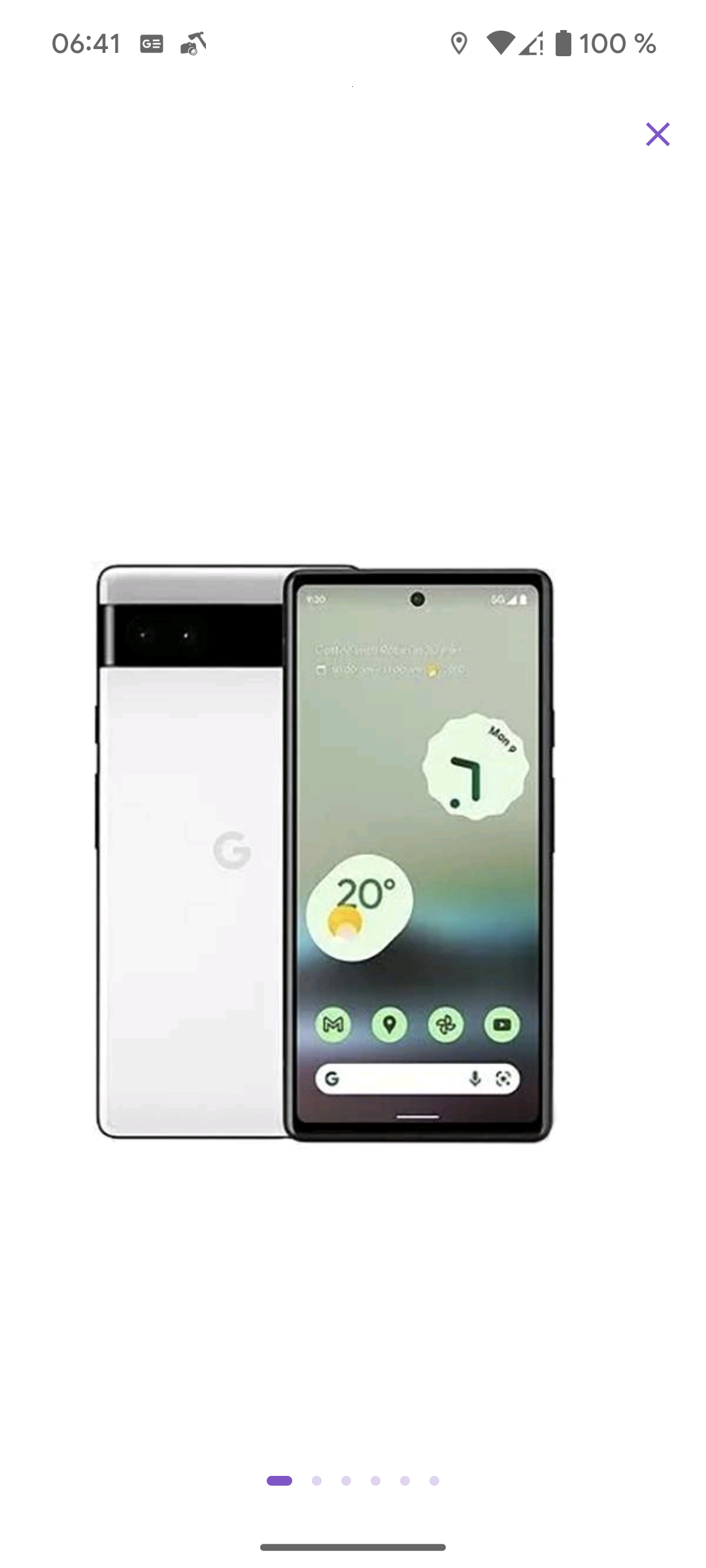 Смартфон Google Pixel 6A 6/128GB sage - отзывы покупателей на маркетплейсе  Мегамаркет | Артикул: 100036359798