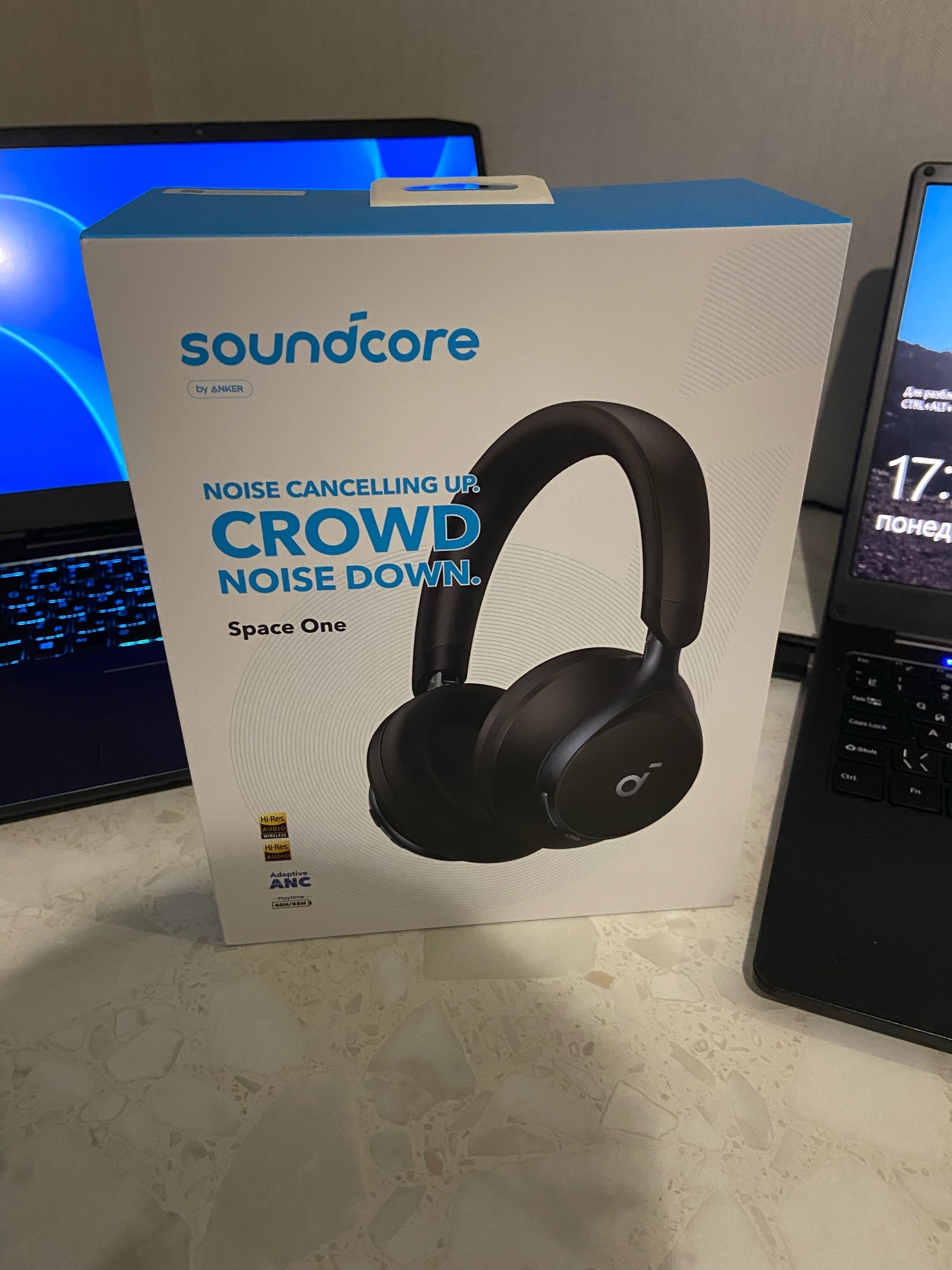 Наушники Anker Soundcore Space One Black – купить в Москве, цены в