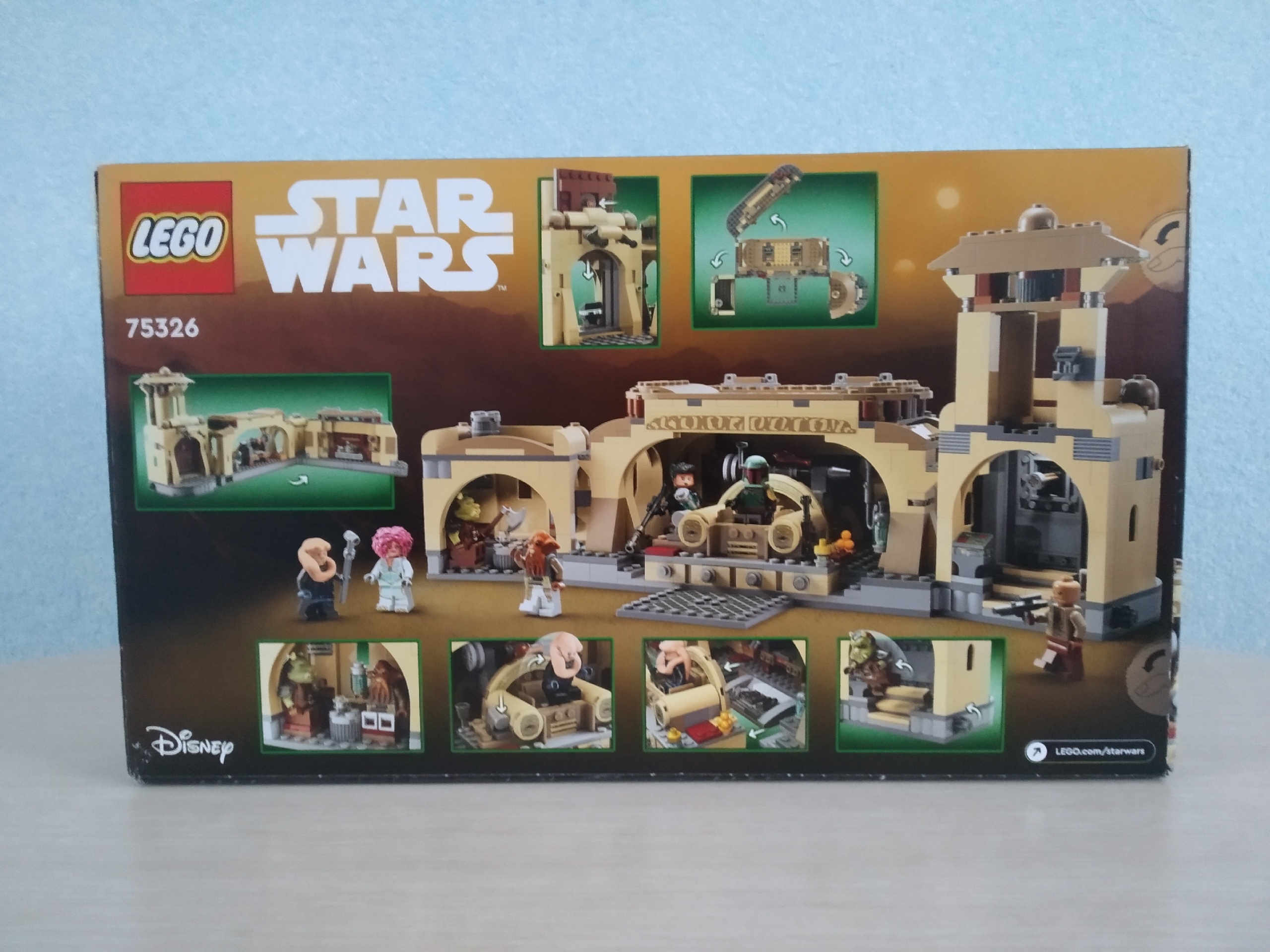 Конструктор LEGO Star Wars Тронный зал Бобы Фетта 75326 - купить в ...