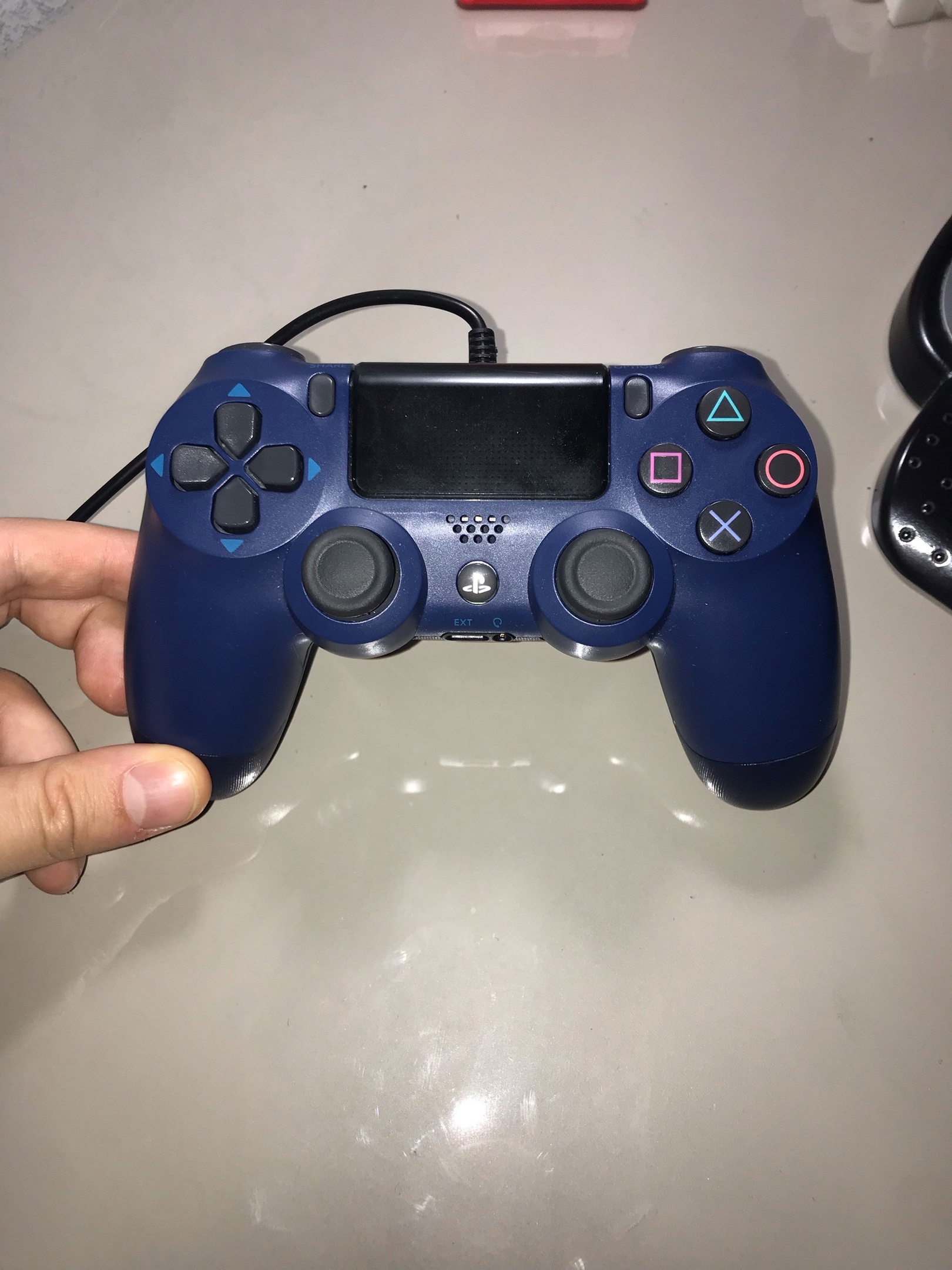 Геймпад Dobe для PlayStation 4 Midnight Blue - отзывы покупателей на  Мегамаркет | 600003137631