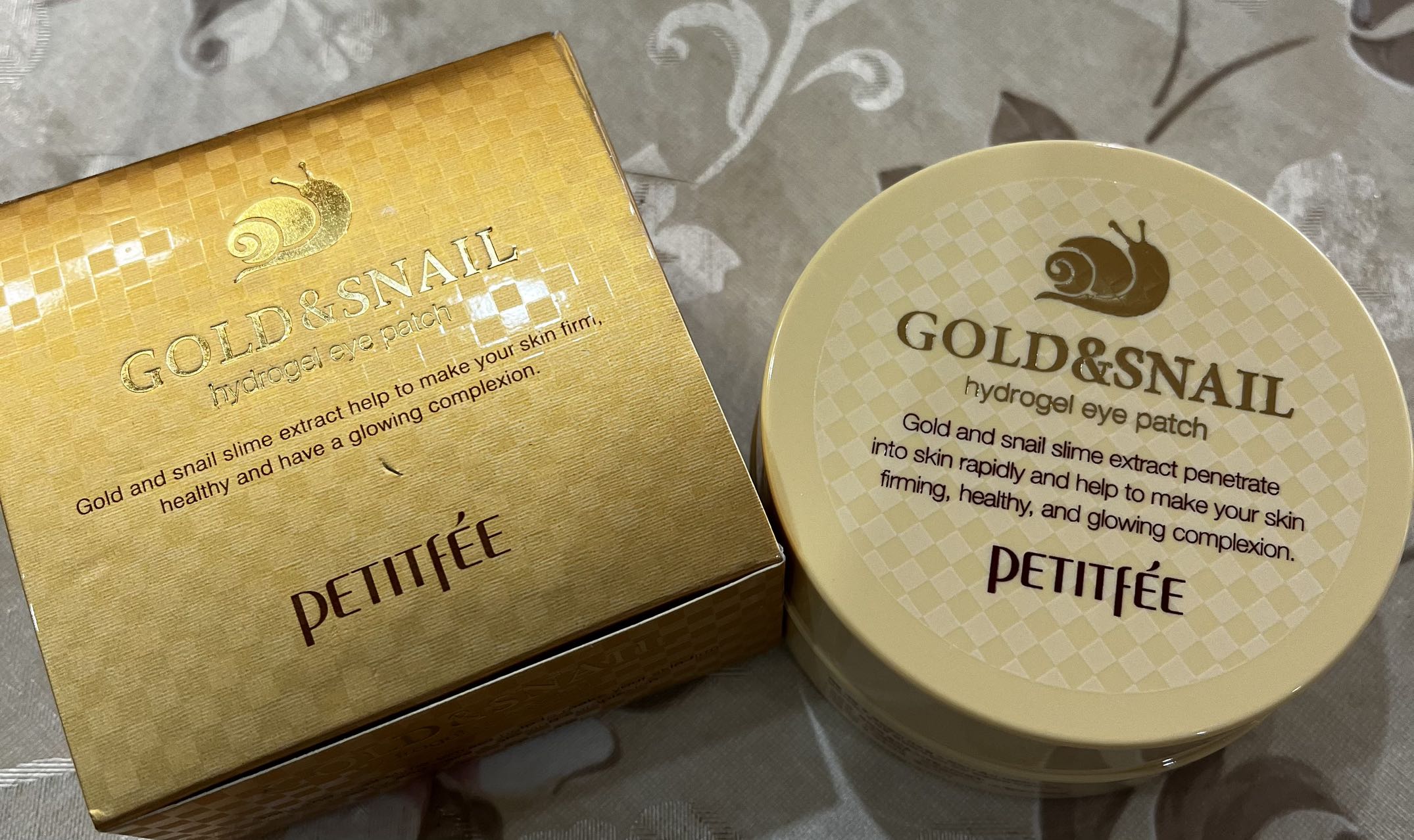 Snail gold патчи