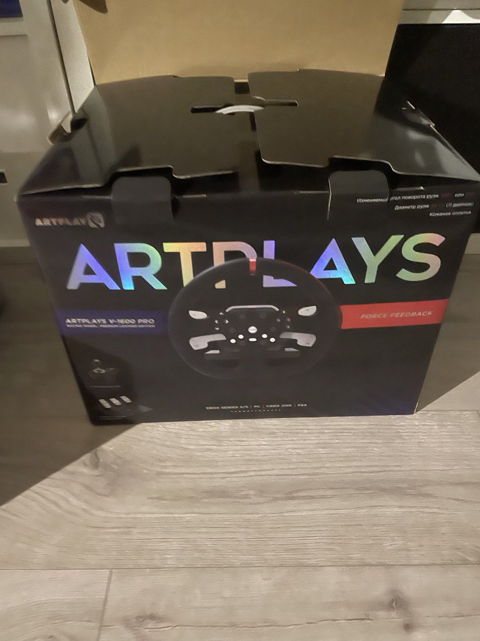 Руль Artplays V-1600 Pro Force Feedback PS4 / Xbox One / Series / PC -  отзывы покупателей на маркетплейсе Мегамаркет | Артикул: 600010935853