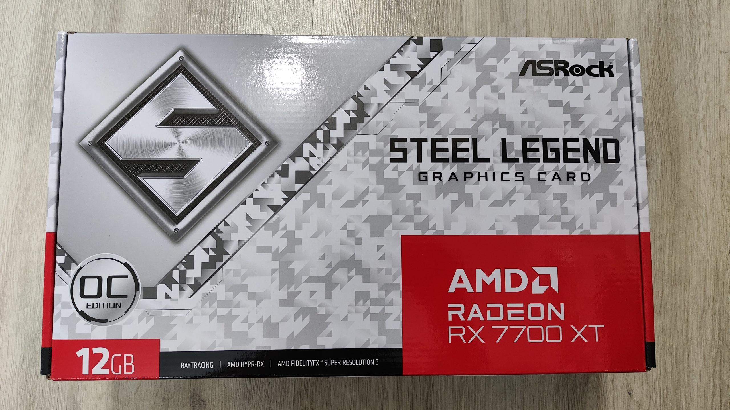 Asrock 7800 xt steel legend