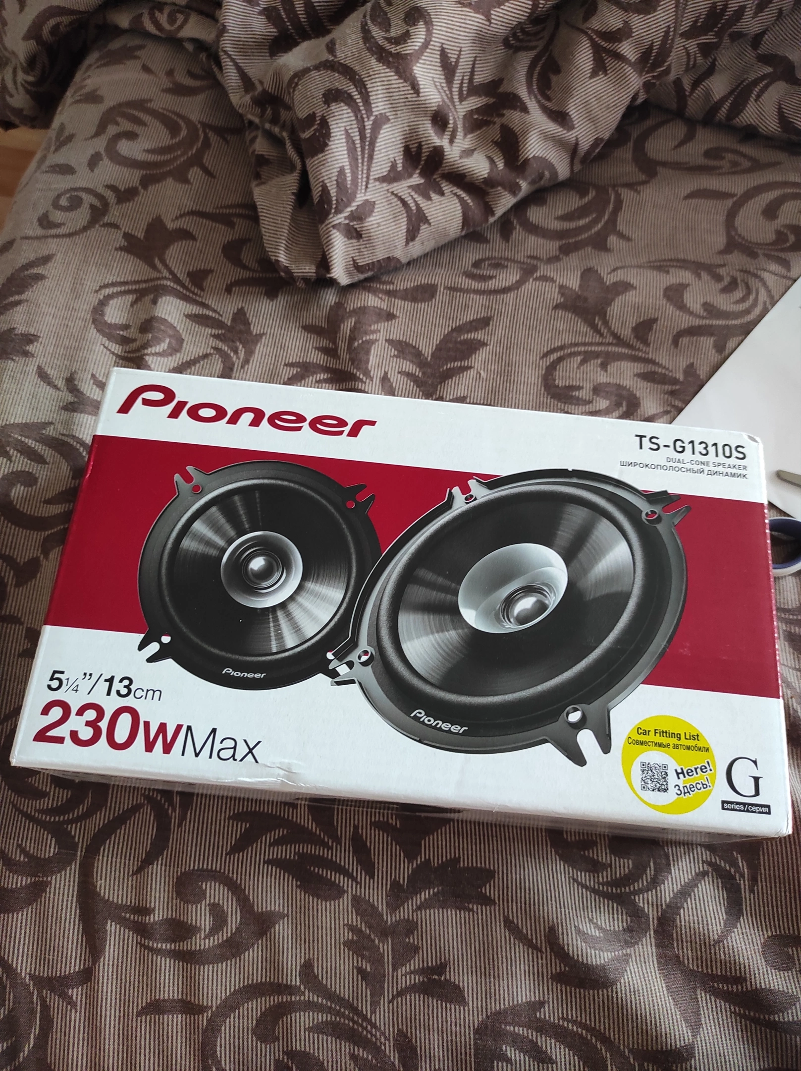 Колонки автомобильные PIONEER TS-G1310S, 13 см (5 дюйм.), комплект 2 шт. -  купить в Москве, цены на Мегамаркет | 100028706871