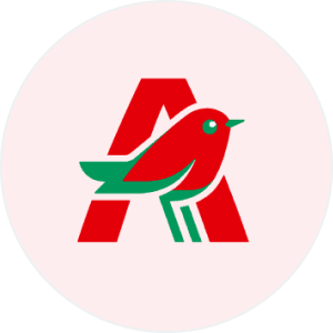 Логотип бренда: Ашан