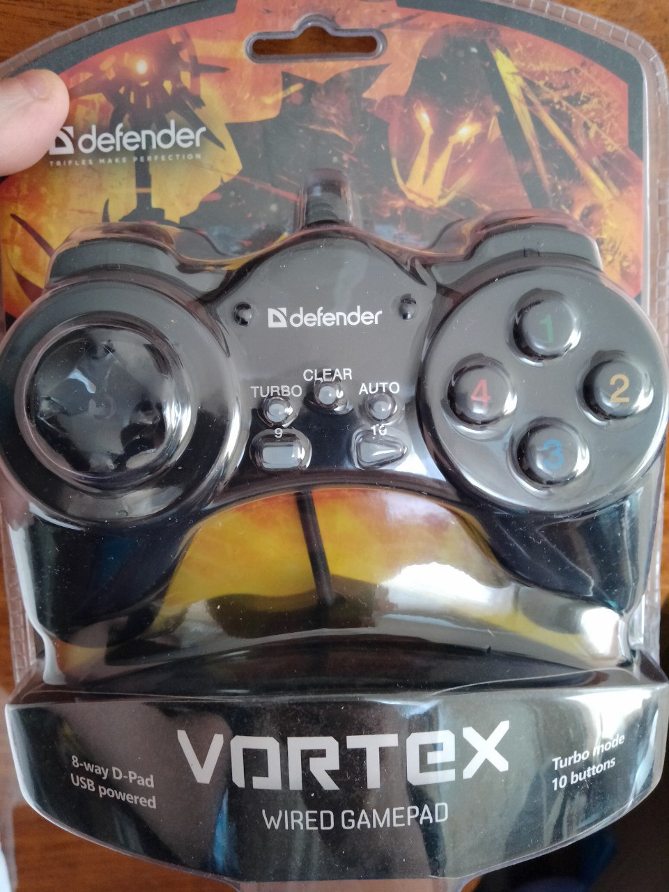 Геймпад Defender Vortex для PC Black (64249) - отзывы покупателей на  маркетплейсе Мегамаркет | Артикул: 100000571429