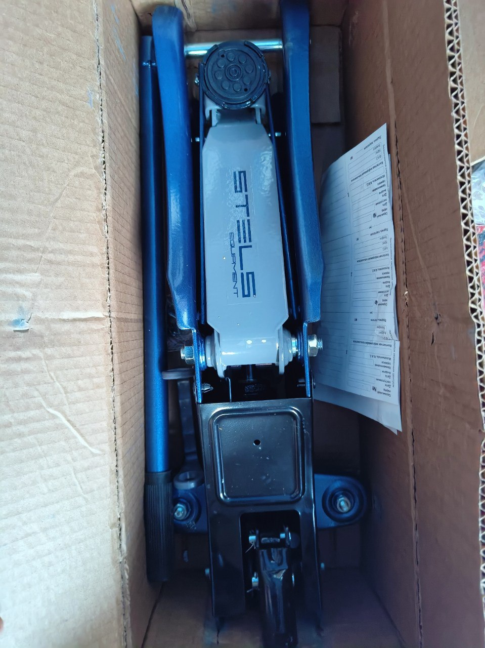 Домкрат гидравлический подкатной Stels 51129 2 т 80-380 мм - купить в ...