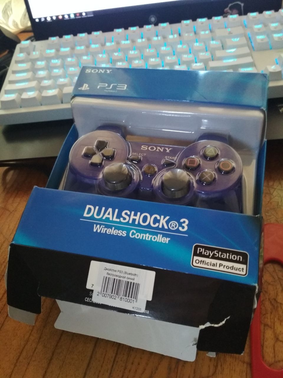 Геймпад NoBrand DualShock 3 для Playstation 3 Blue (Не оригинал) - отзывы  покупателей на маркетплейсе Мегамаркет | Артикул: 600004956970