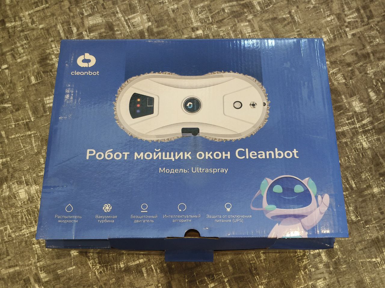 Робот-мойщик окон Cleanbot Ultraspray - отзывы покупателей на маркетплейсе  Мегамаркет | Артикул: 600004401527