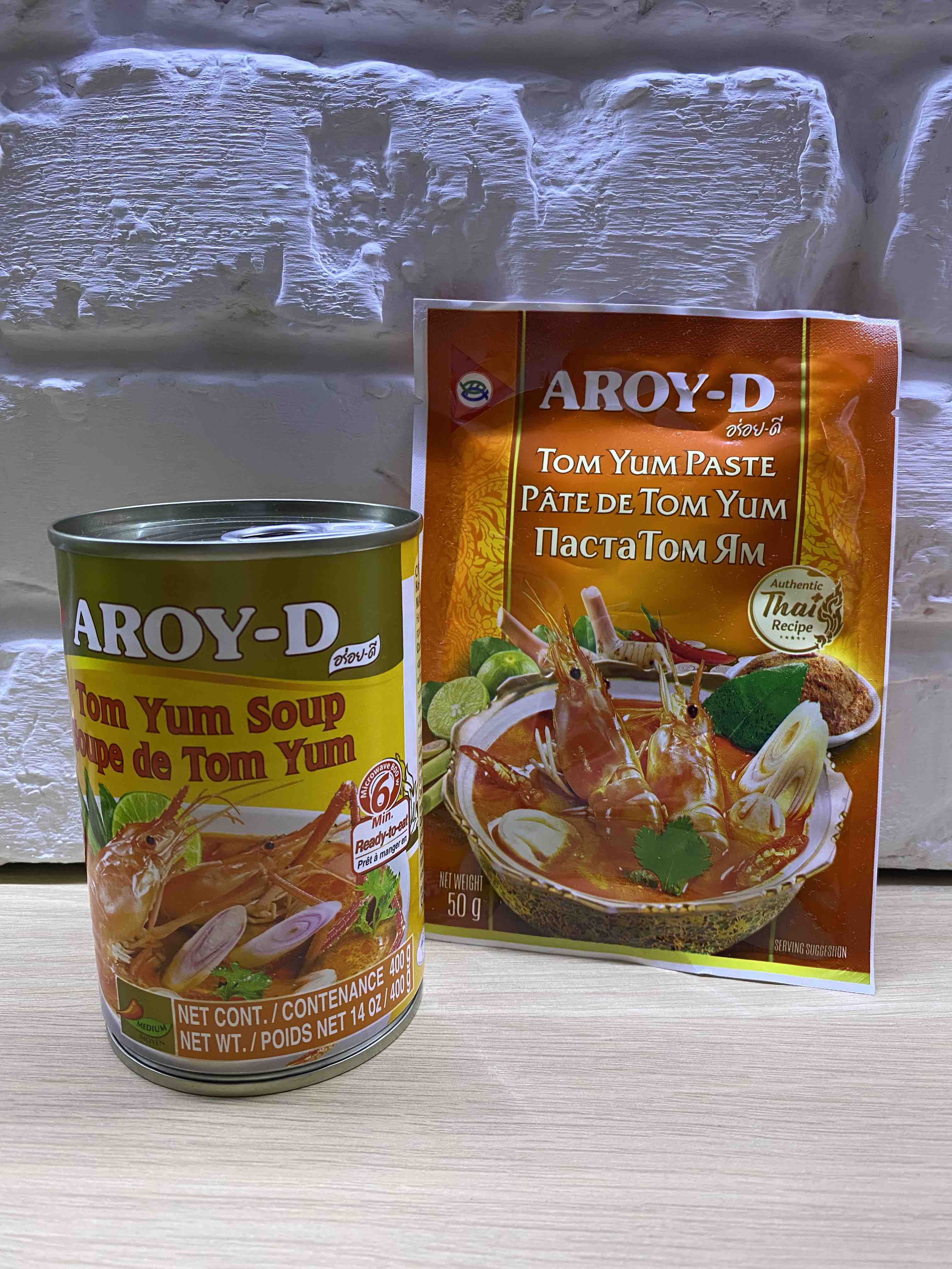 Суп Aroy-D tom yum 400 г - отзывы покупателей на маркетплейсе Мегамаркет |  Артикул: 100023661107