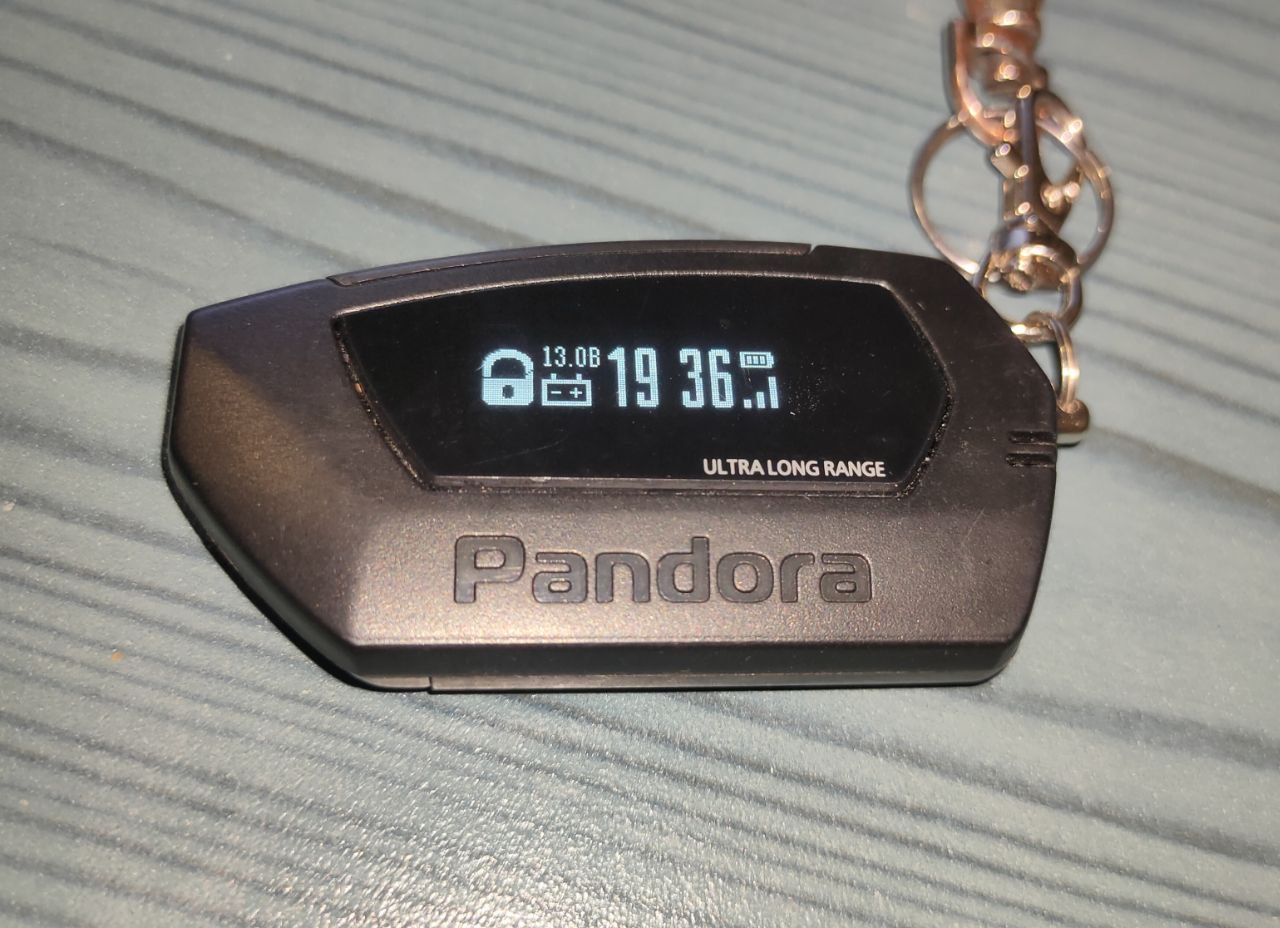 Брелок для сигнализации PANDORA LCD D173 - отзывы покупателей на Мегамаркет