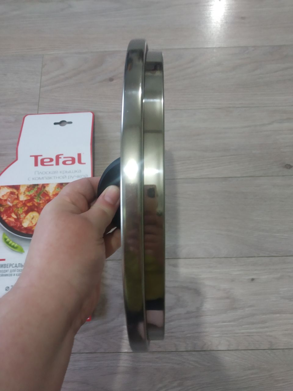 Стеклянная крышка Tefal Butterfly 04199718, 18 см - отзывы покупателей на  Мегамаркет | 100027625452