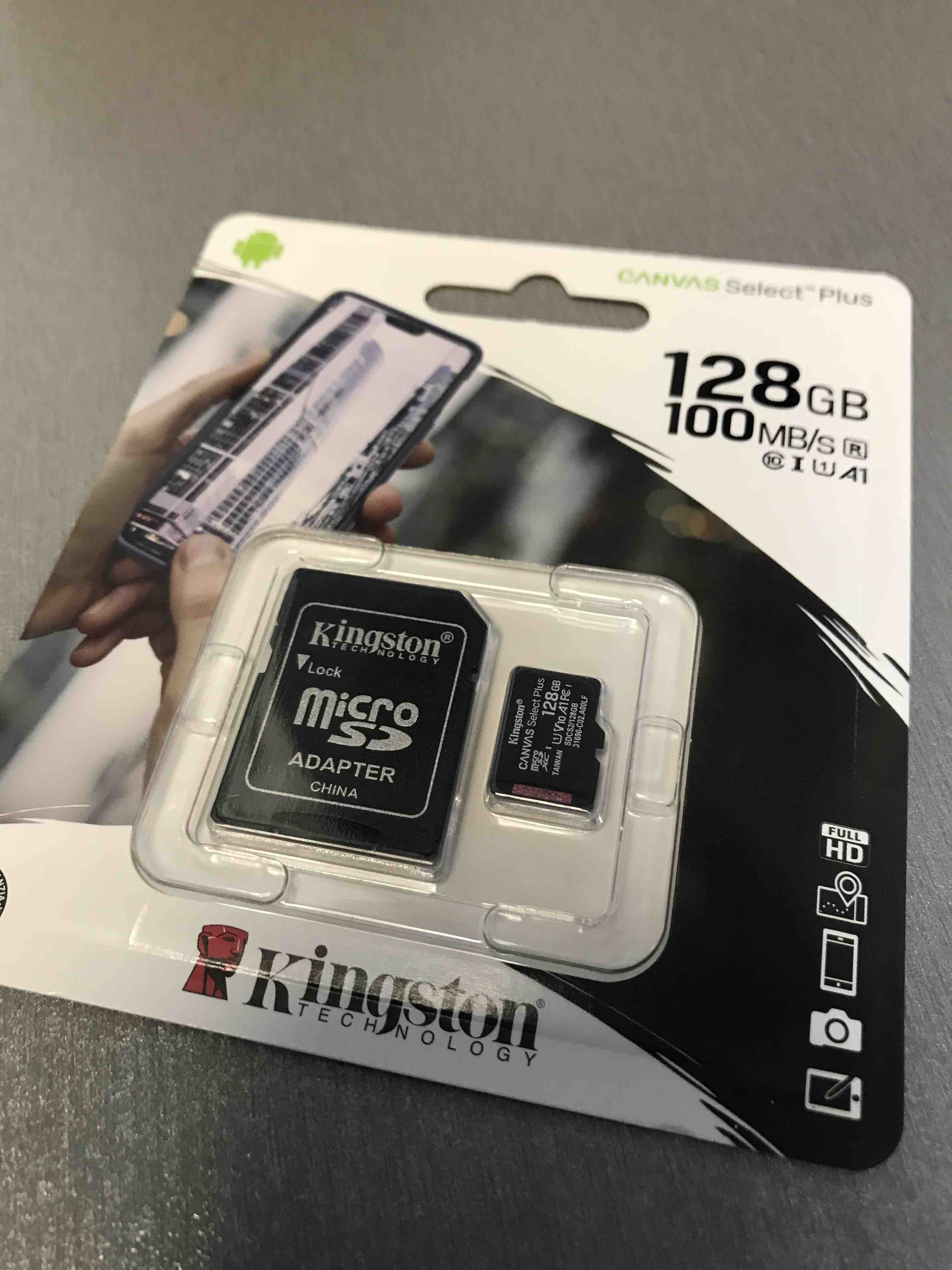 Карта памяти Kingston Micro SD SDCS2 128GB - отзывы покупателей на  маркетплейсе Мегамаркет | Артикул: 100026103975