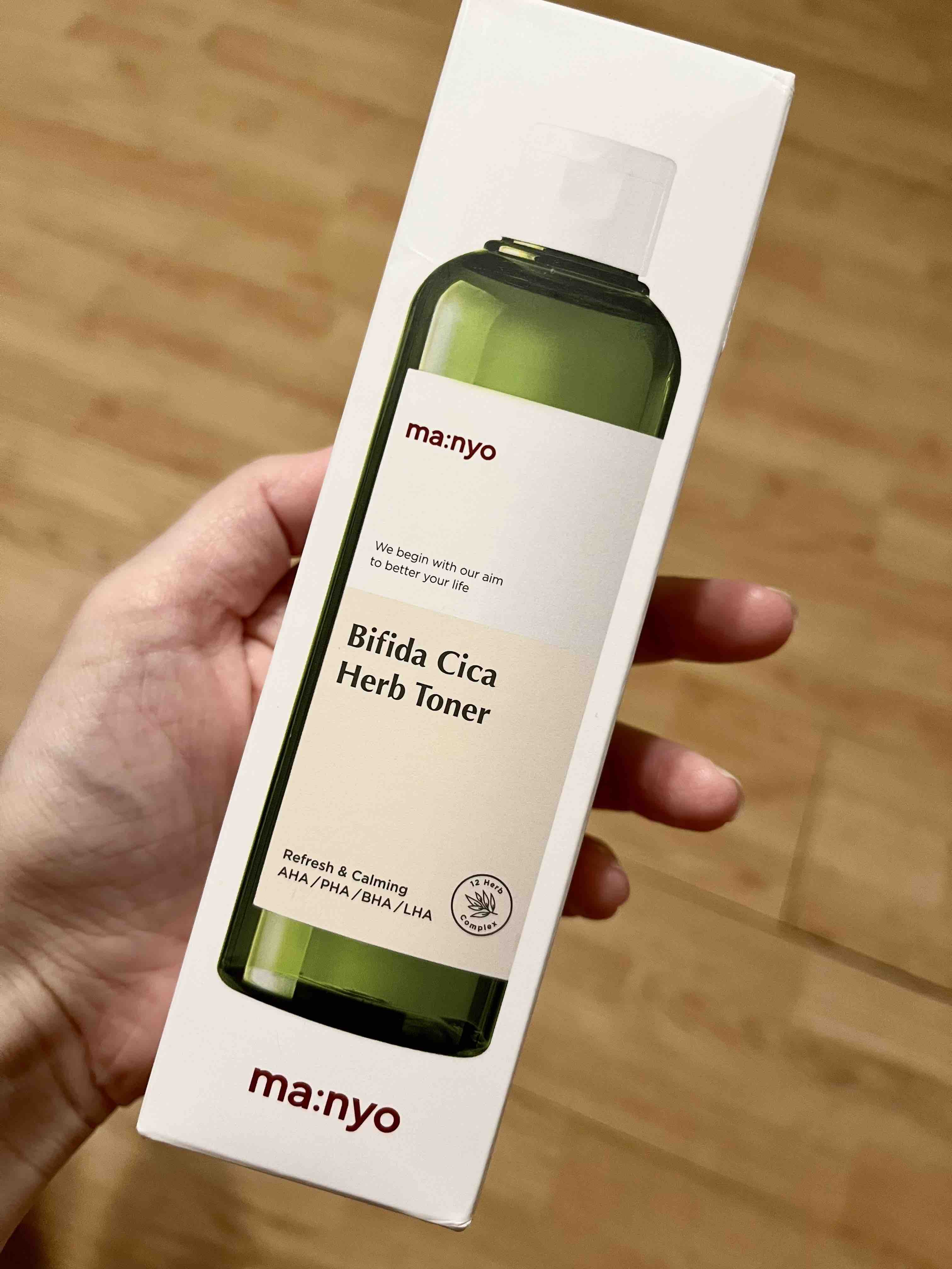 Успокаивающий тонер для лица Manyo Bifida Cica Herb Toner с  бифидобактериями с центеллой - отзывы покупателей на Мегамаркет | корейская  косметика по уходу за лицом 8809730951963