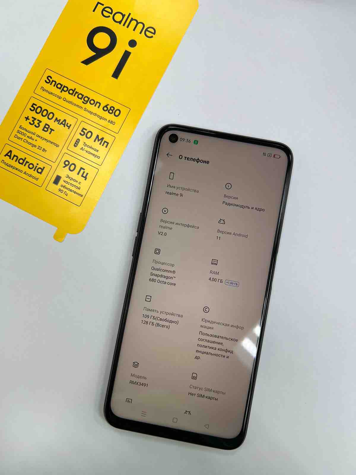 Смартфон Realme 9i 4/128GB Prism Black - отзывы покупателей на маркетплейсе  Мегамаркет | Артикул: 600006865025