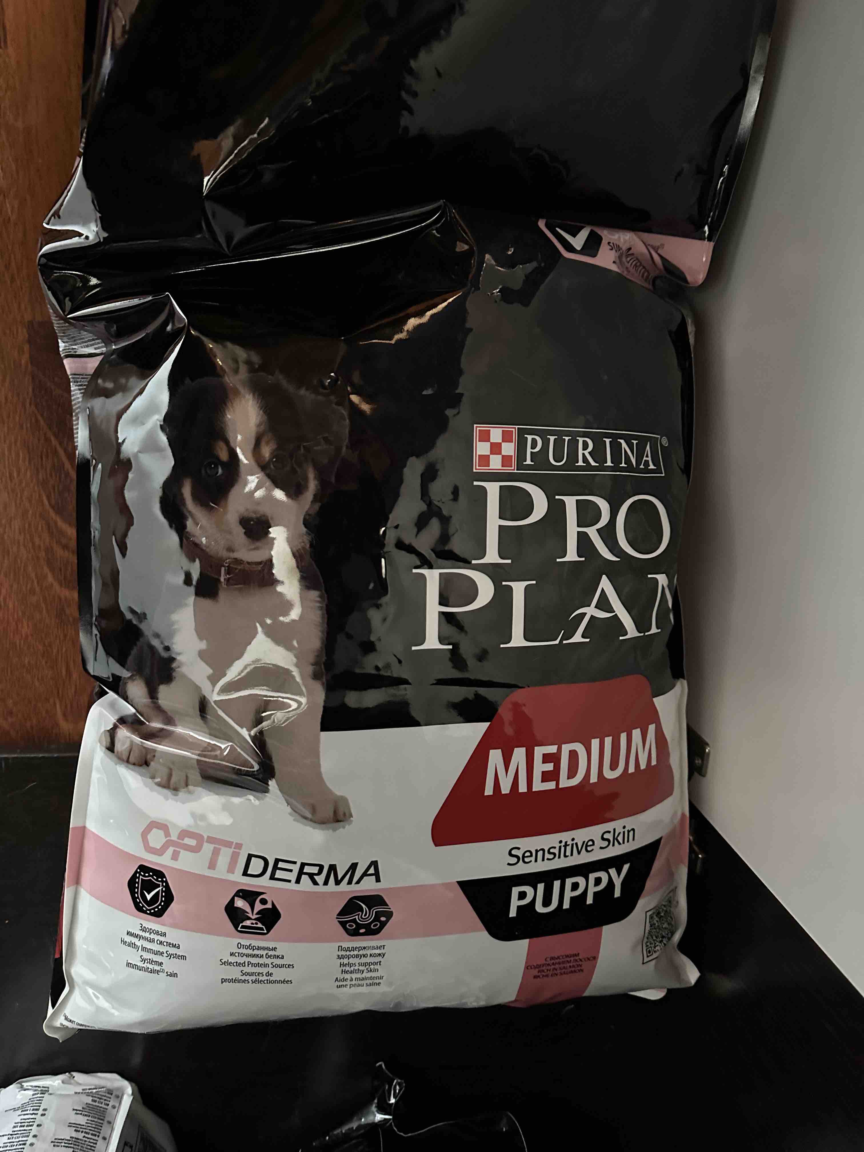 Pro plan best sale medium puppy optiderma