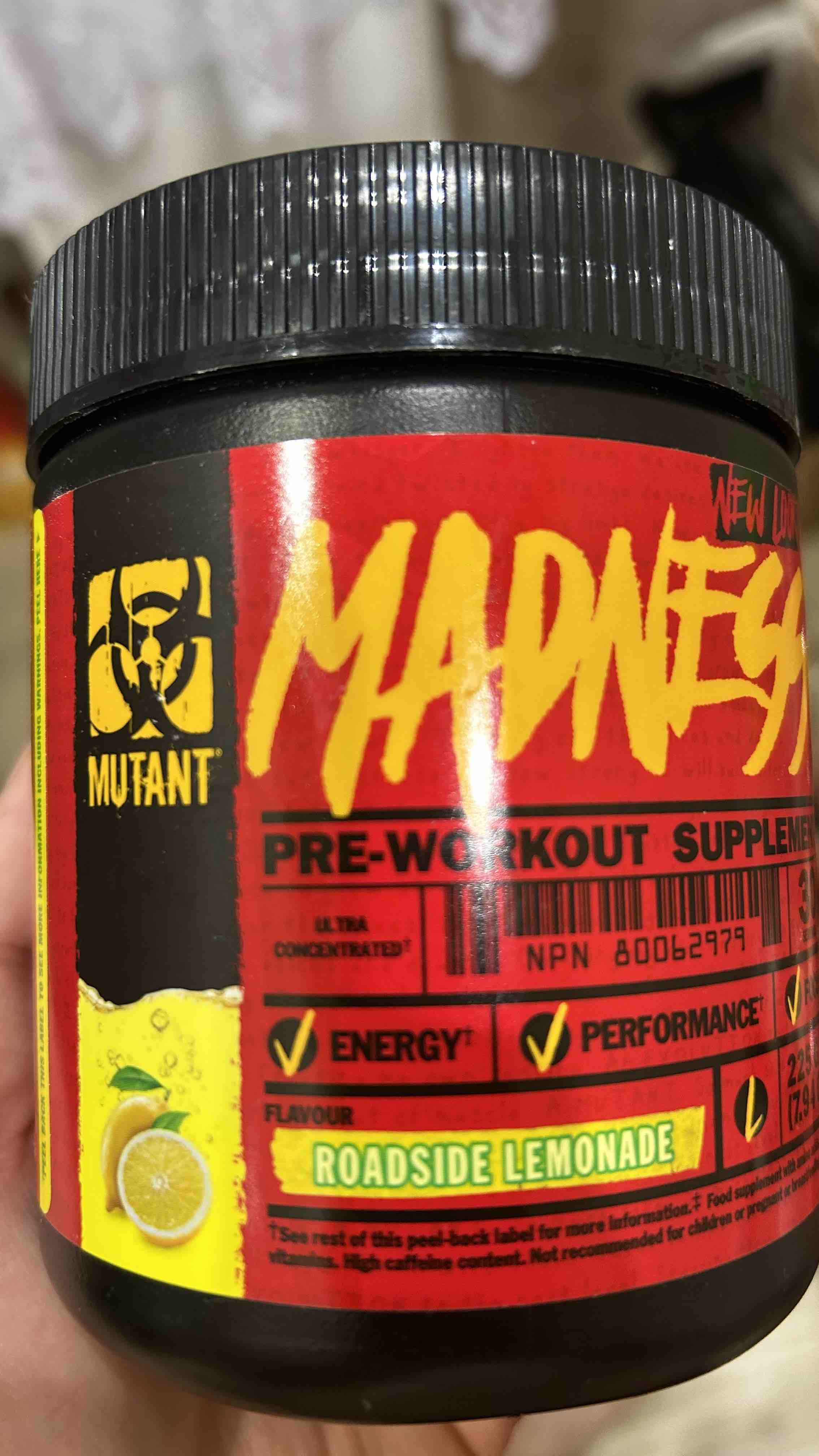 Предтренировочный комплекс mutant Madness 225 г , Персик - отзывы  покупателей на Мегамаркет | 100026152884