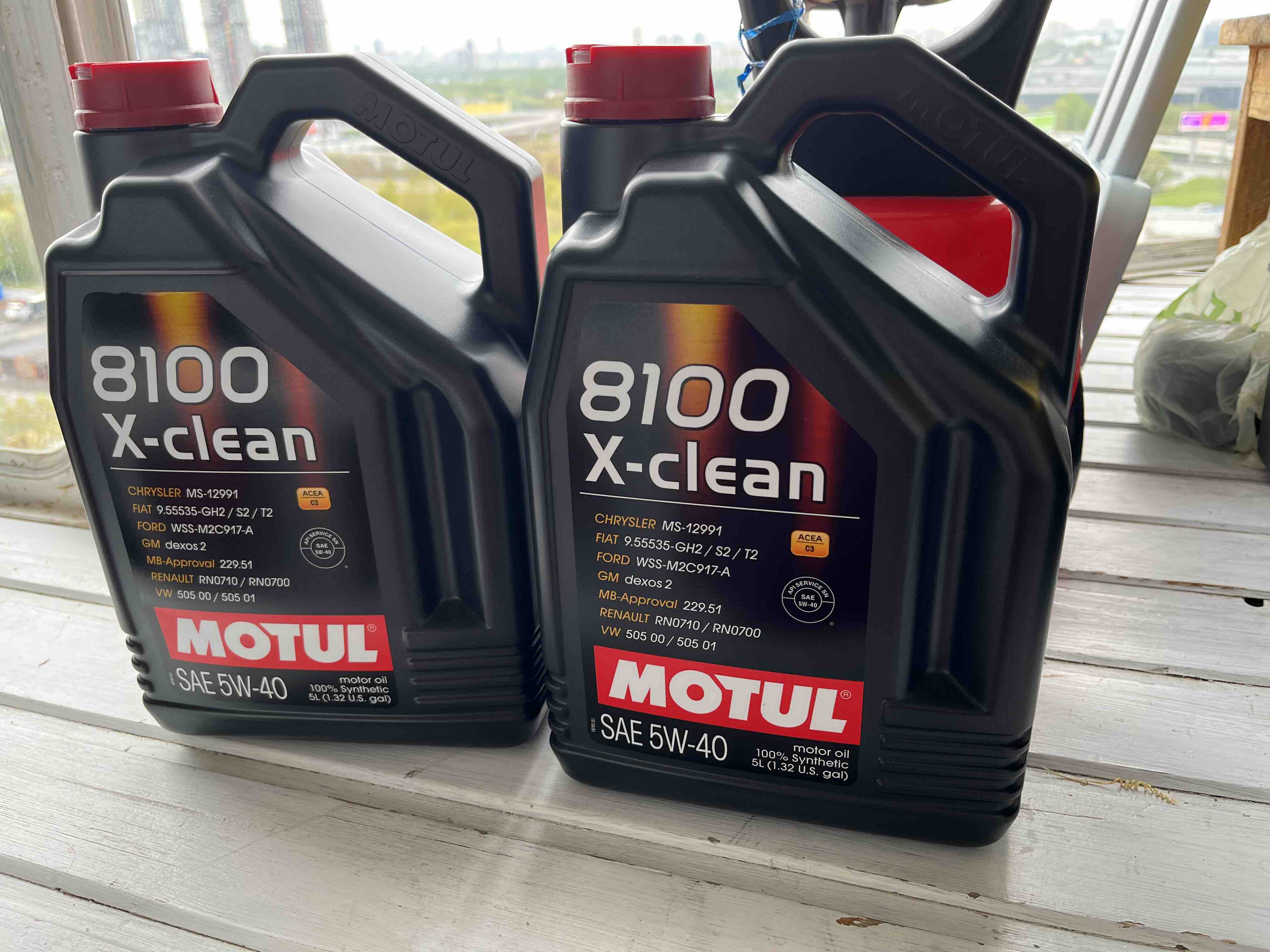 Motul 8100 x clean 5w 40