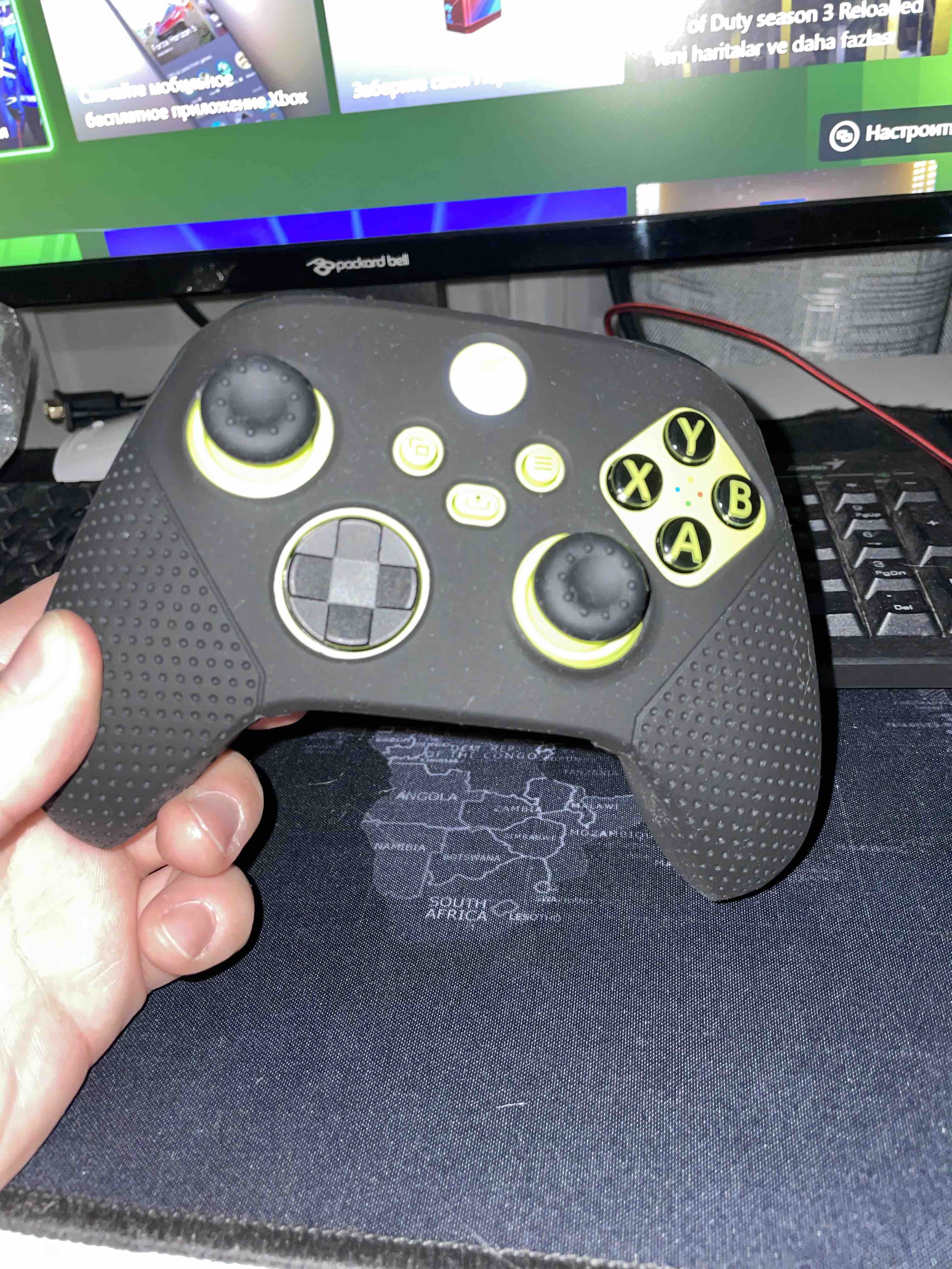 Геймпад Microsoft для Xbox One/Xbox Series X Lime (QAU00022), купить в