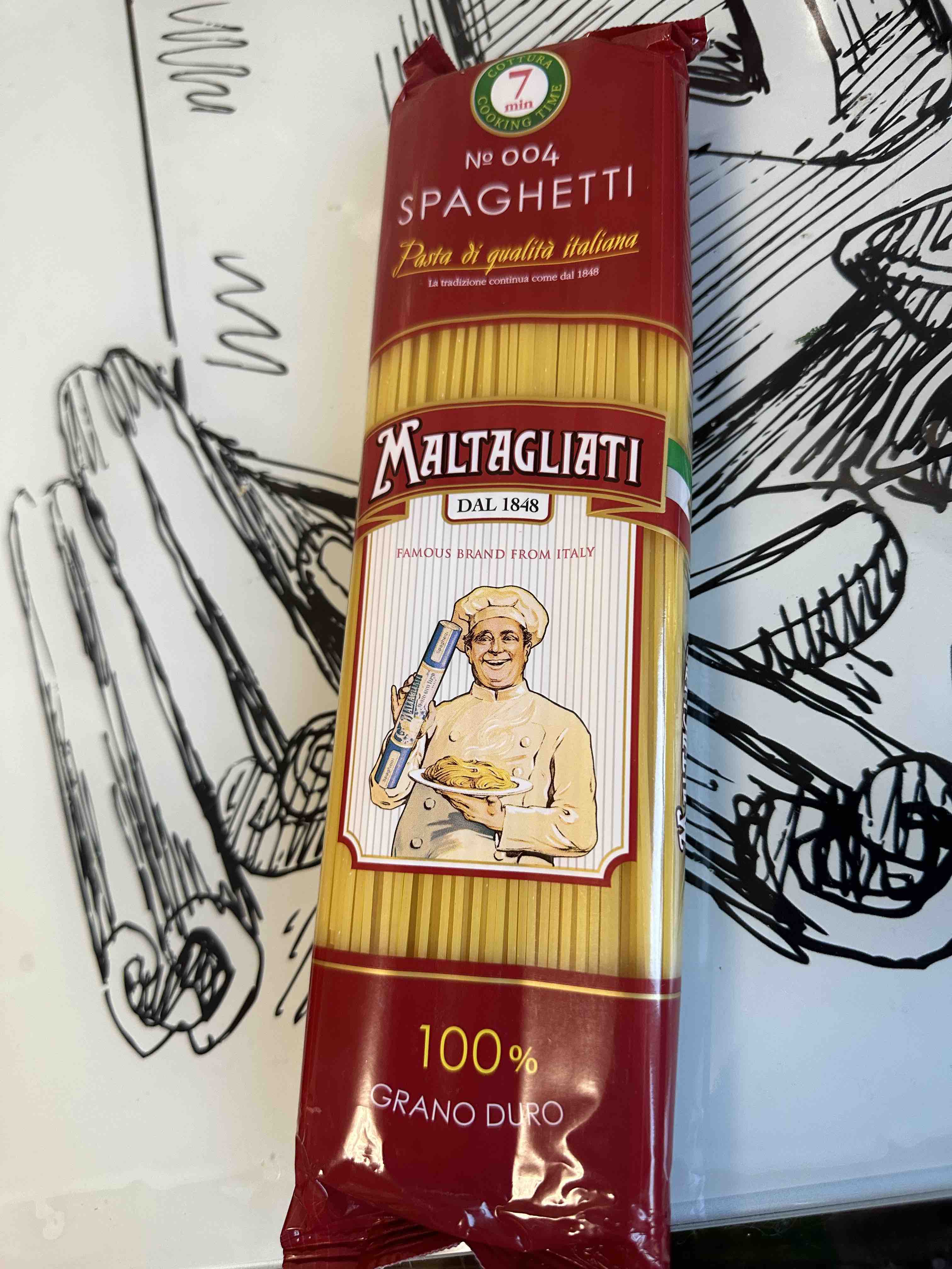 Купить макаронные изделия Maltagliati Спагетти № 004 450 г, цены на ...