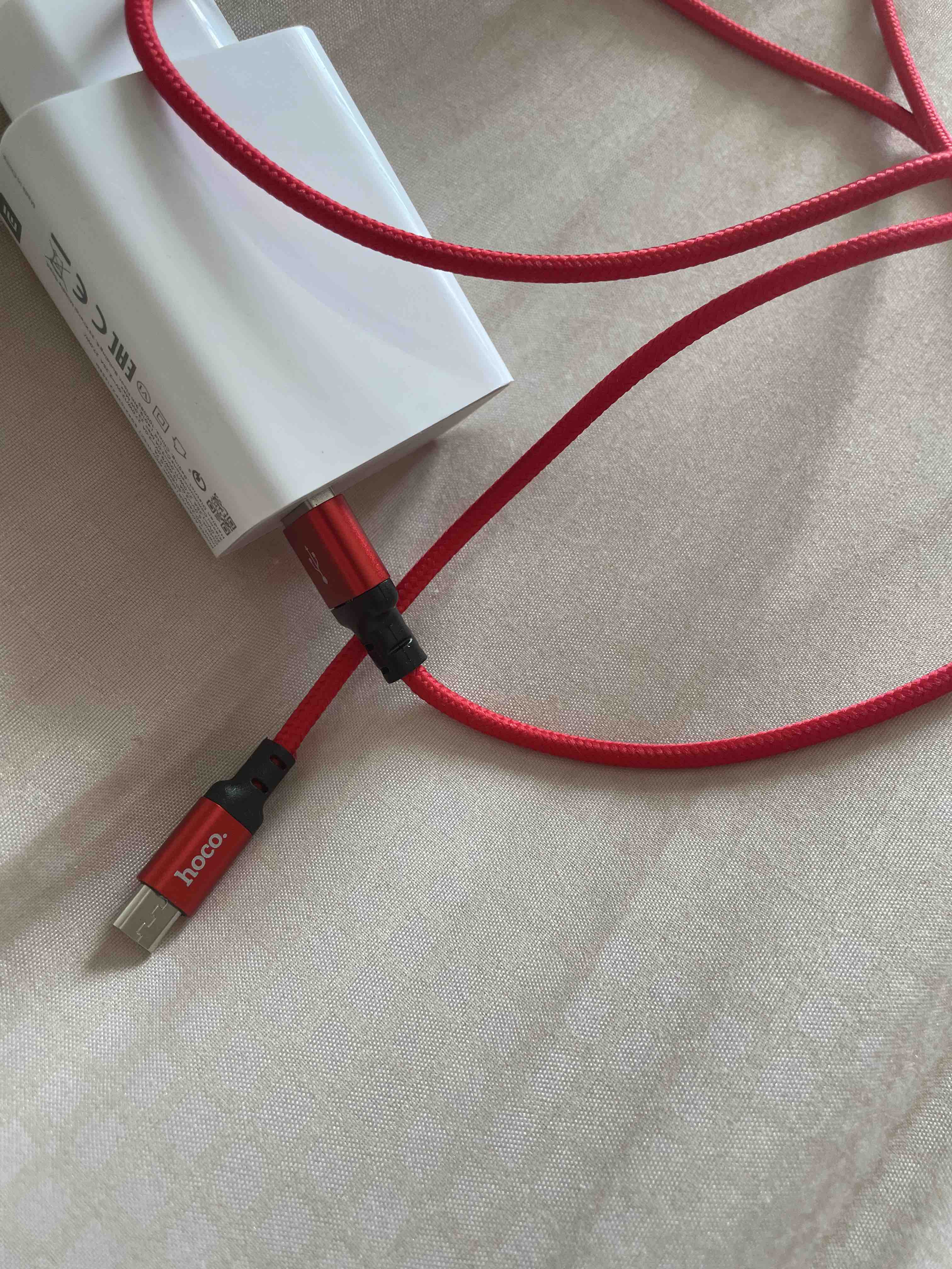 Кабель Hoco X14 microUSB 1м Red - отзывы покупателей на маркетплейсе  Мегамаркет | Артикул: 100024002218