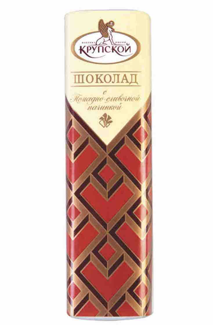 Шоколад Фабрика имени Крупской с помадно-сливочной начинкой 50 г - отзывы  покупателей на маркетплейсе Мегамаркет | Артикул: 100028995488