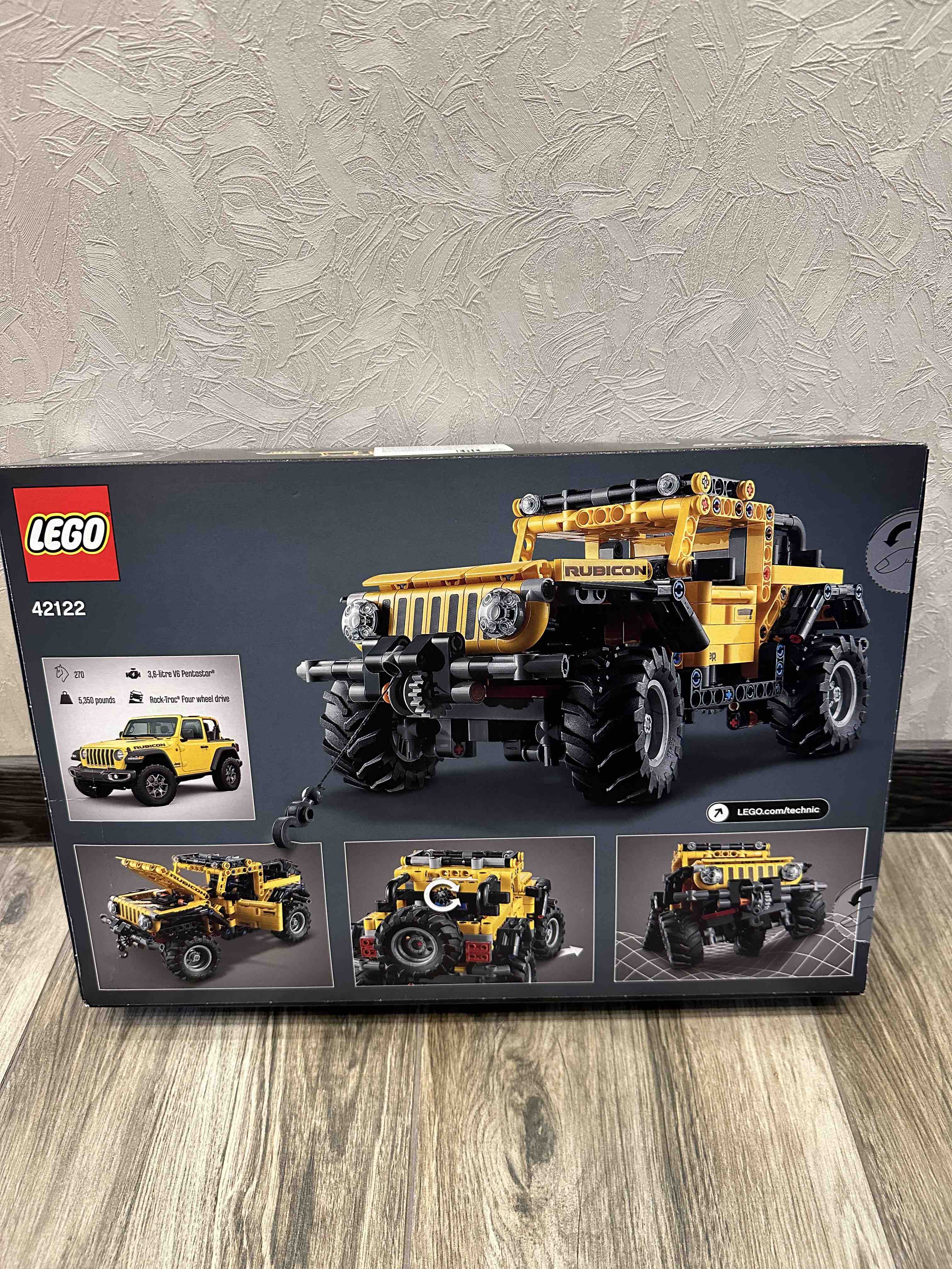 Отзывы о конструктор LEGO Technic Jeep Wrangler, 665 деталей, 42122 -  отзывы покупателей на Мегамаркет | конструкторы LEGO 42122 - 100027743684