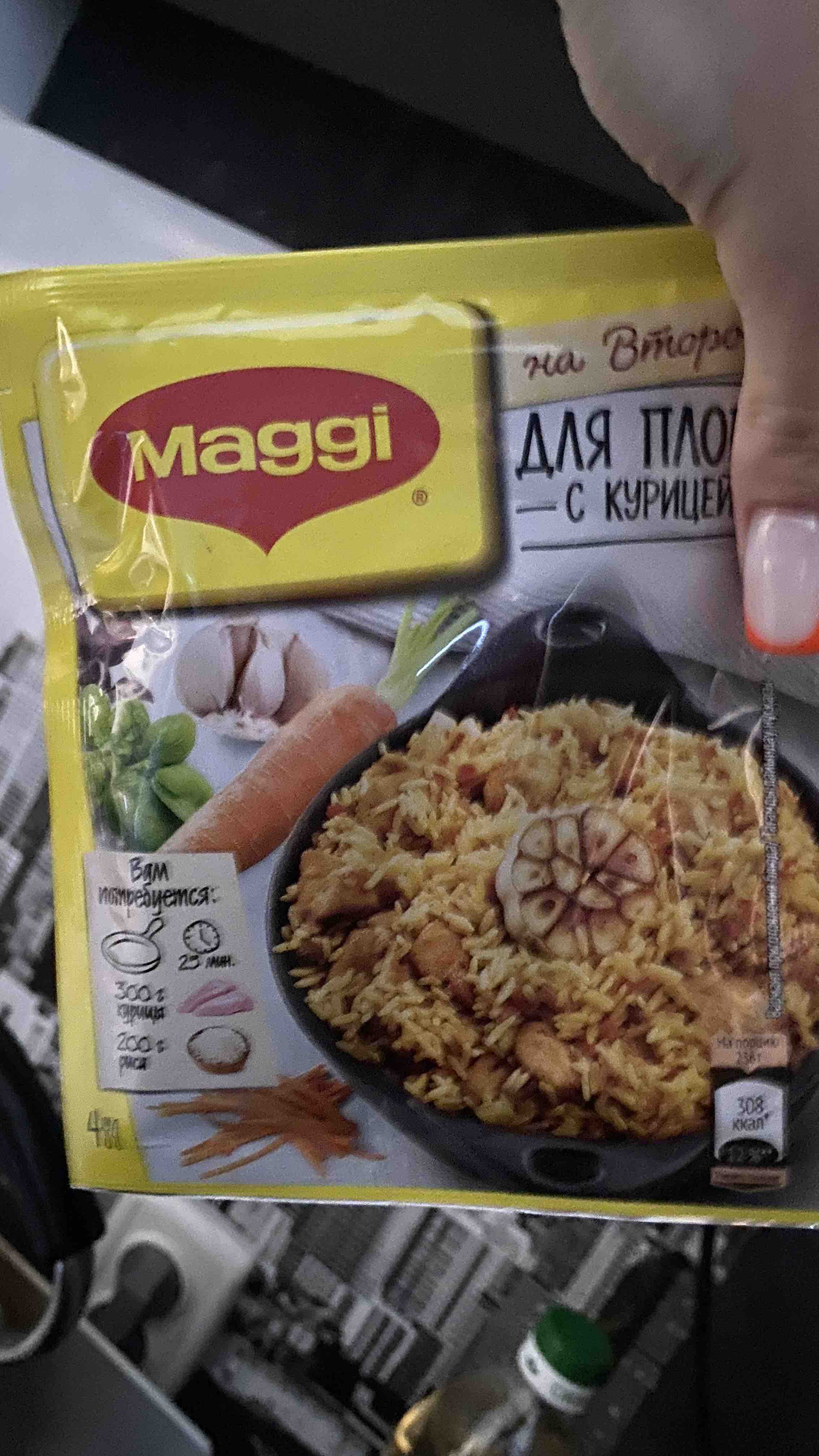 Смесь Maggi на второе для плова с курицей 24 г - отзывы покупателей на  маркетплейсе Мегамаркет | Артикул: 100043576014