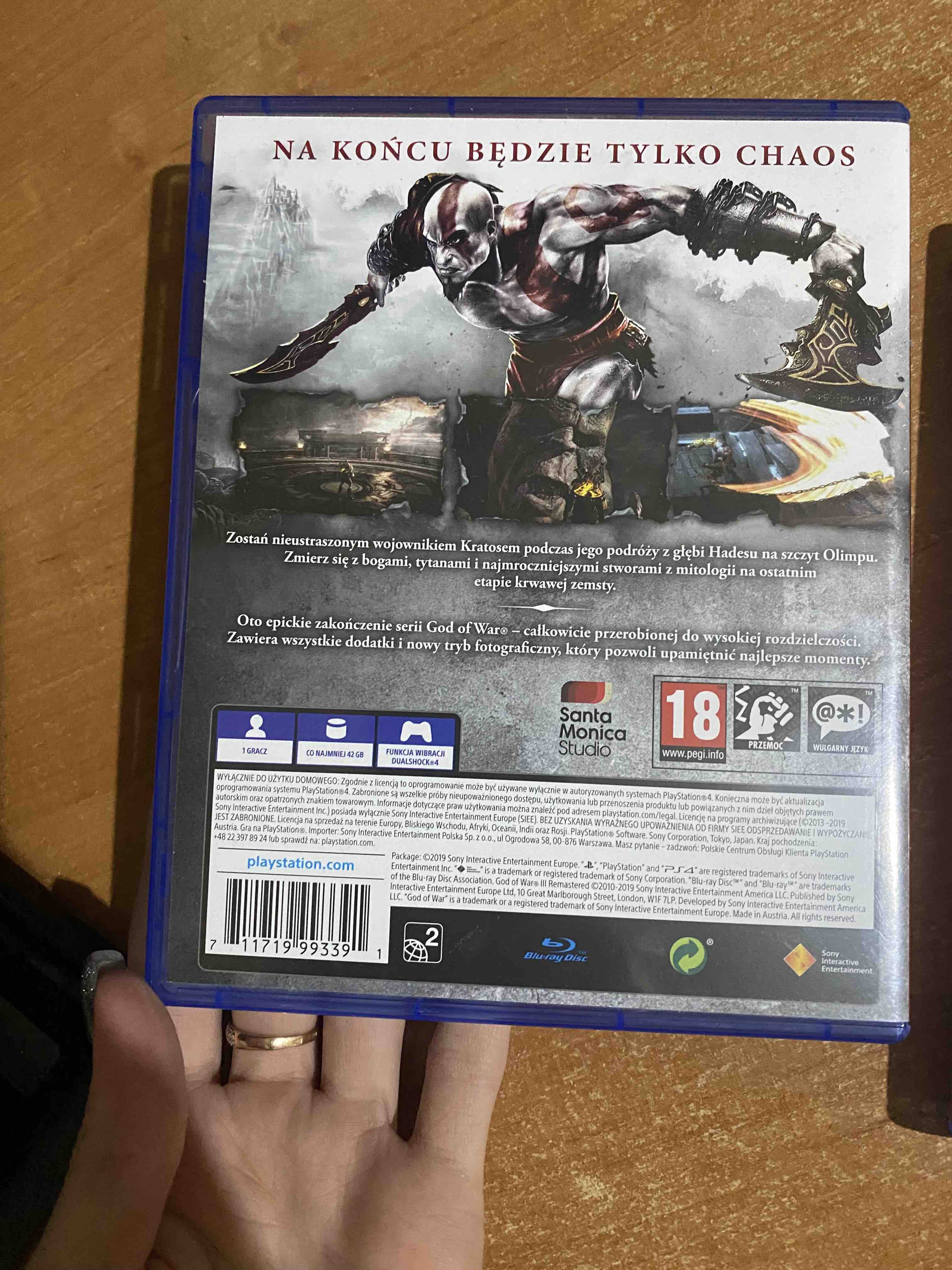 Игра God Of War 3 обновленная версия для PlayStation 4 - купить в Москве,  цены на Мегамаркет | 100000036554