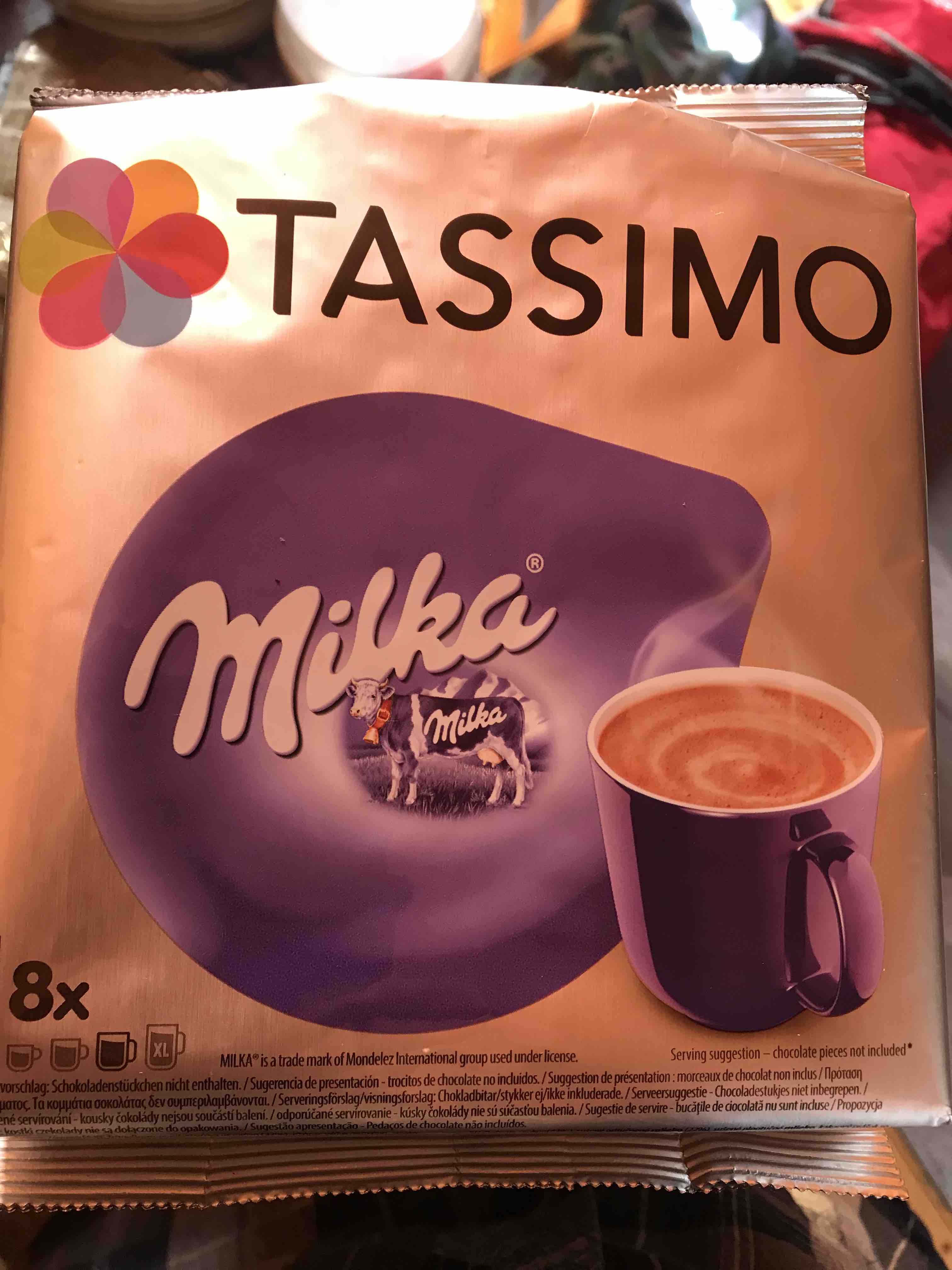 Какао в капсулах Tassimo Milka, 8 порций - купить с доставкой по выгодным  ценам в интернет-магазине OZON (326184109)