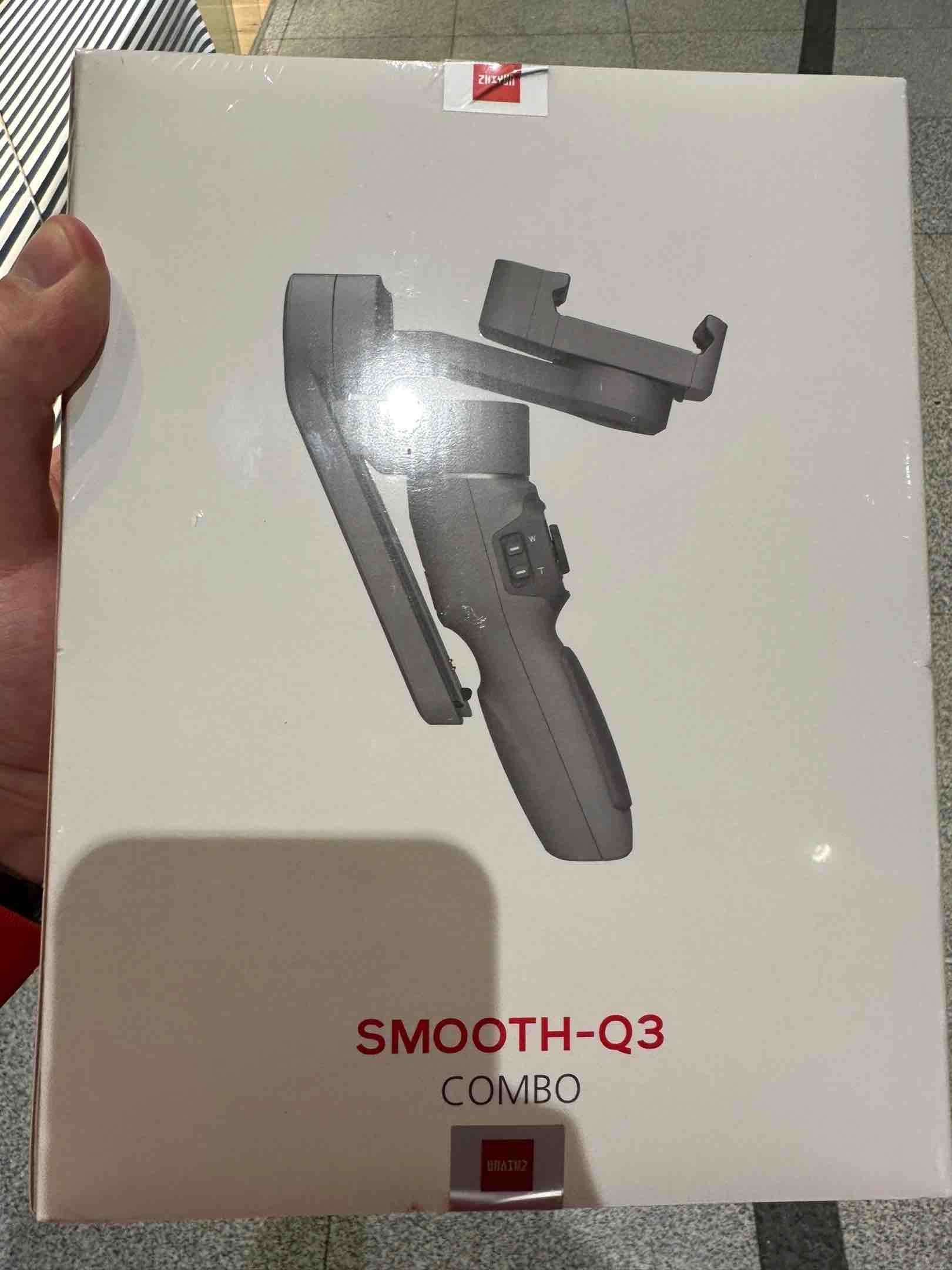 Стабилизатор Zhiyun SMOOTH-Q3 Combo Grey - отзывы покупателей на  маркетплейсе Мегамаркет | Артикул: 100028508161