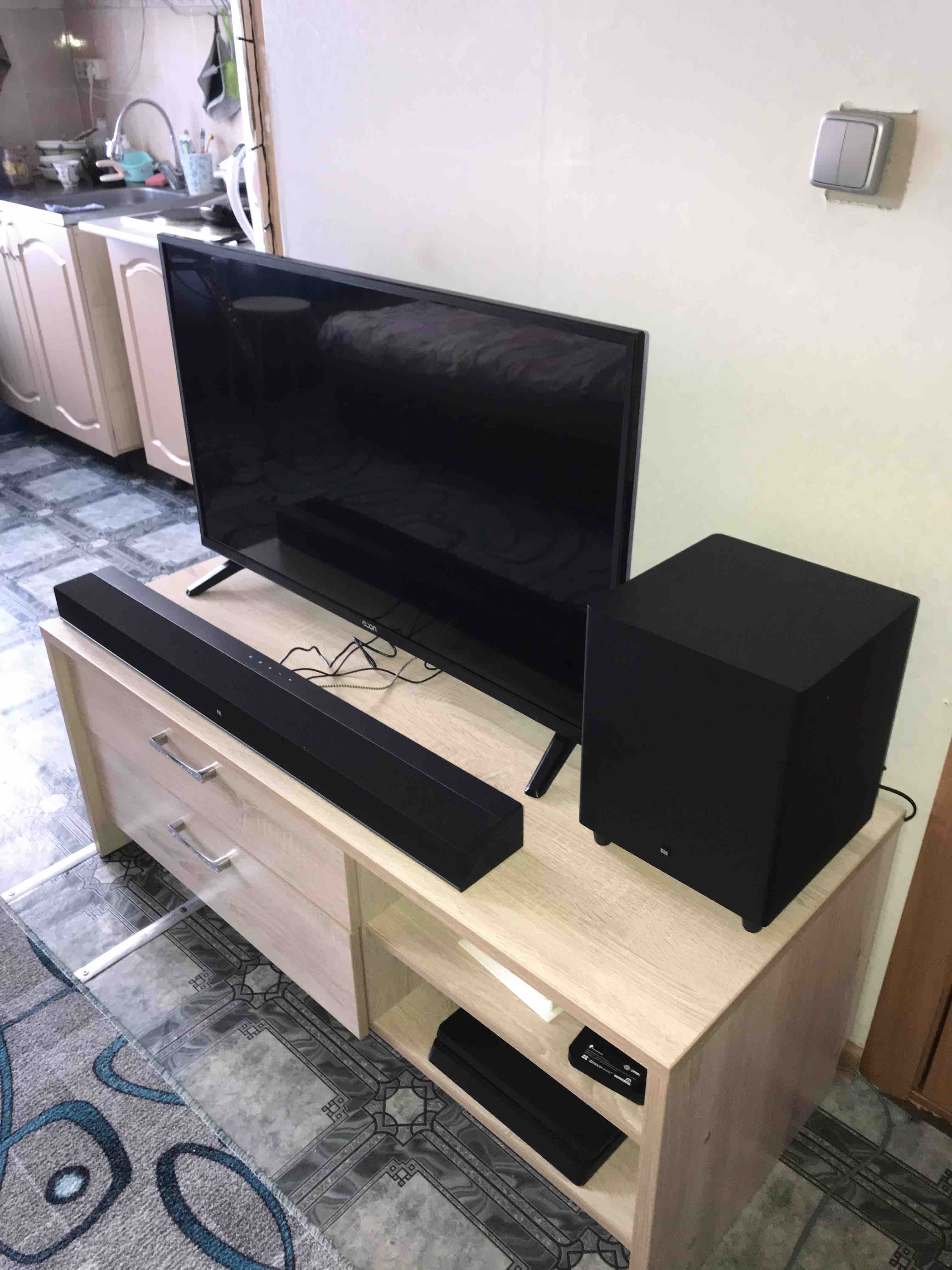 Саундбар и Сабвуфер Xiaomi TV Speaker Theater Edition (MDZ-35-DA) черный –  купить в Москве, цены в интернет-магазинах на Мегамаркет