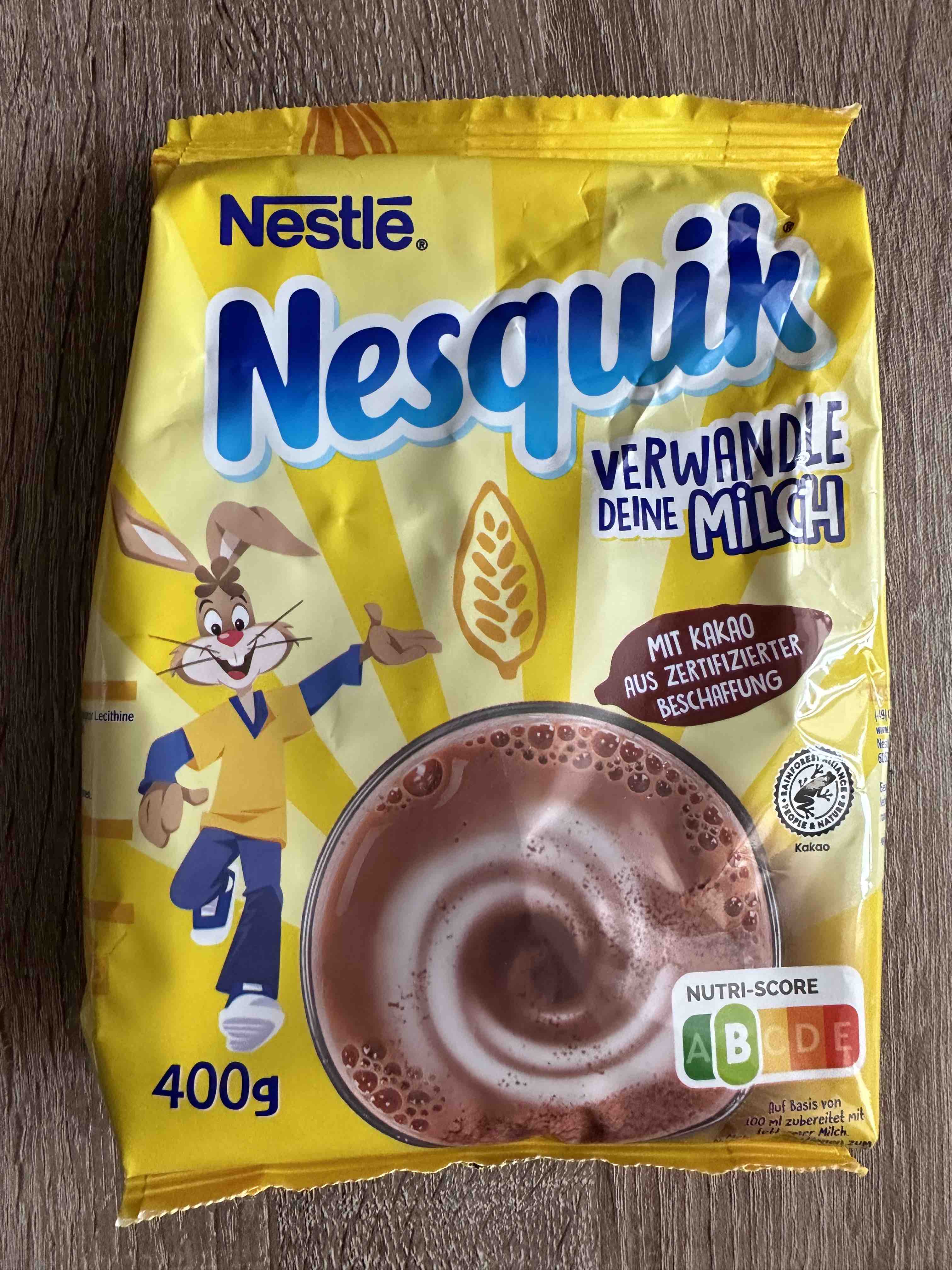 Купить какао-напиток Nesquik быстрорастворимый 400 г, цены на Мегамаркет |  Артикул: 600009693407