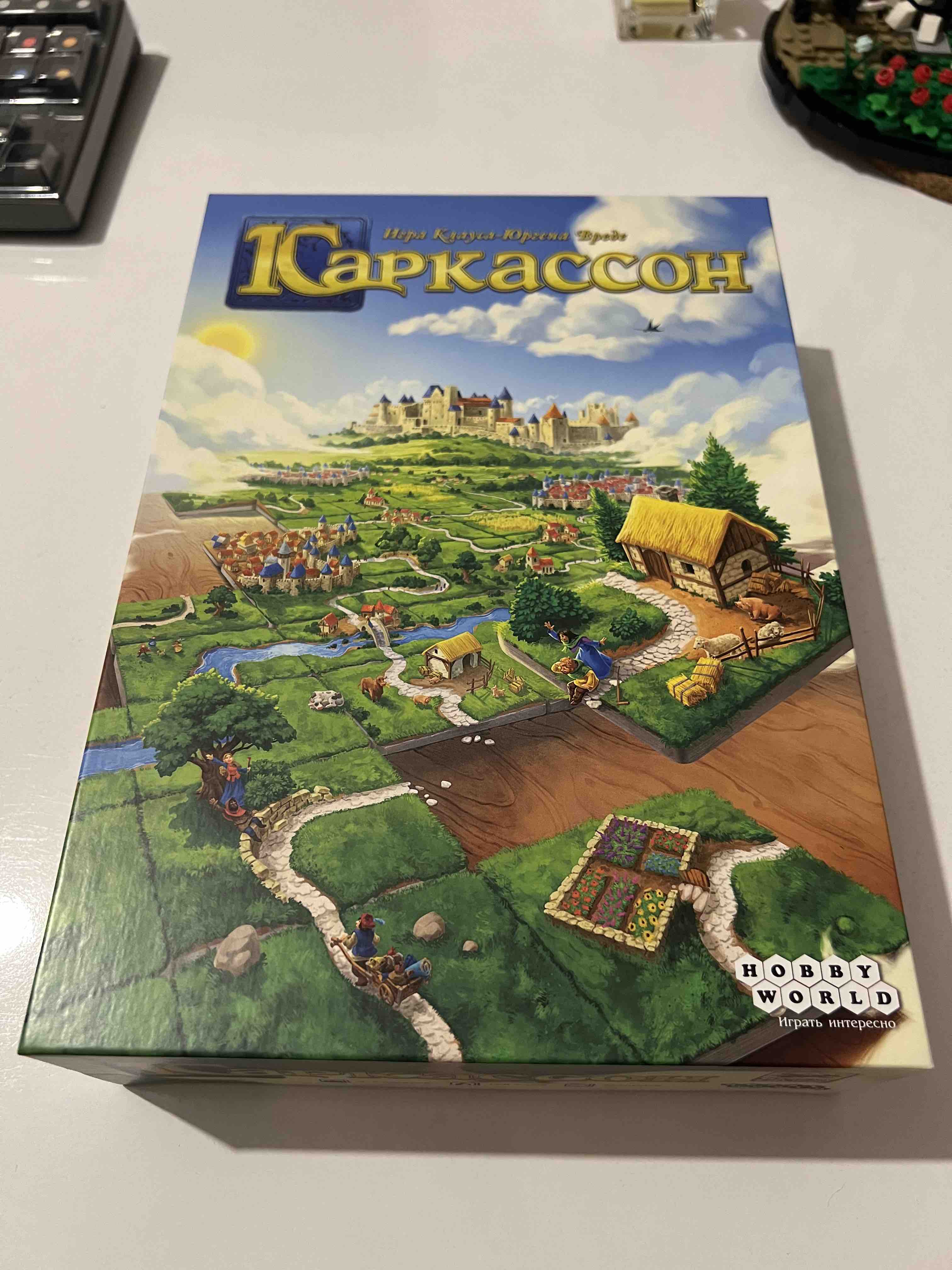 Купить настольная игра Hobby World Каркассон 2019, цены на Мегамаркет |  Артикул: 600001175377