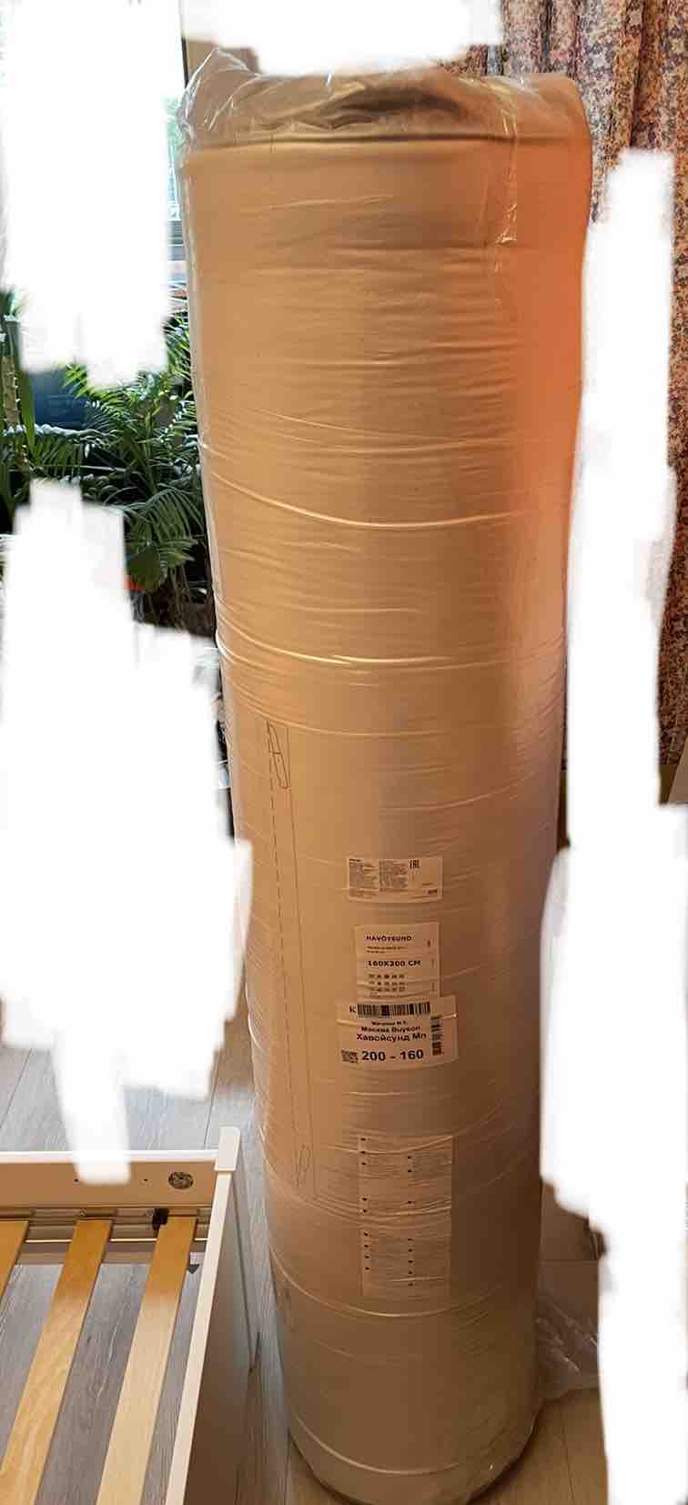 Матрас IKEA/ИКЕА Хавойсунд, независимые пружины, 160х200 см - купить в ...