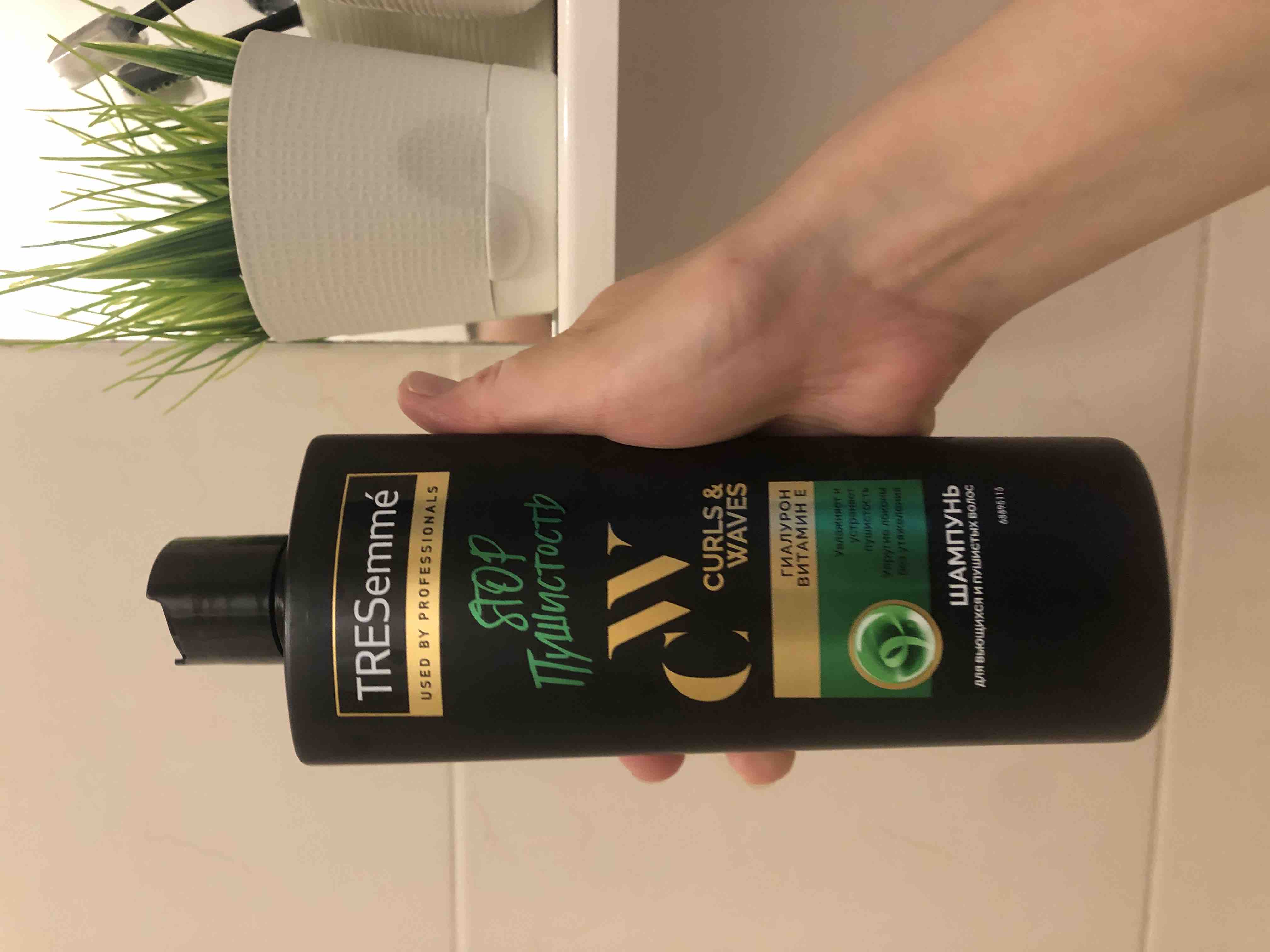 Шампунь Tresemme Curls and Waves для вьющихся и пушистых волос 360 мл -  отзывы покупателей на Мегамаркет | шампуни