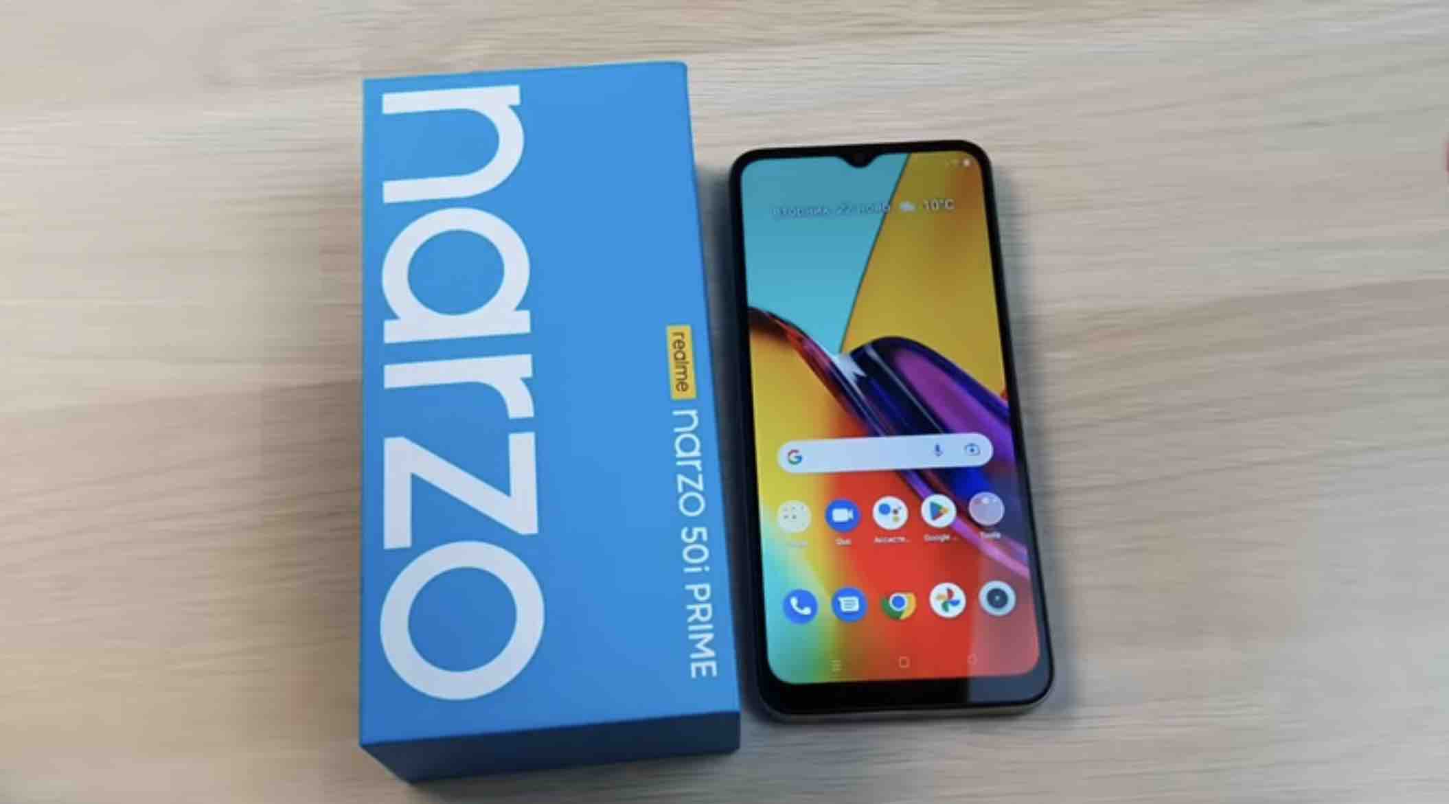 Смартфон Realme Narzo 50i Prime 3/32GB Blue (RMX3506) – купить в Москве,  цены в интернет-магазинах на Мегамаркет